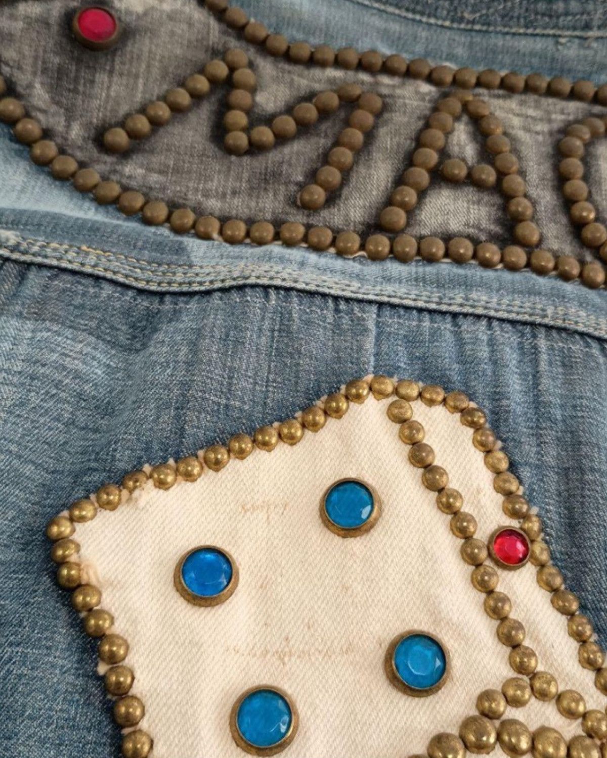 Kapital 🔥1-of-1🔥 Kapital “MACU” denim jacket Size US S / EU 44-46 / 1 - 10 Thumbnail