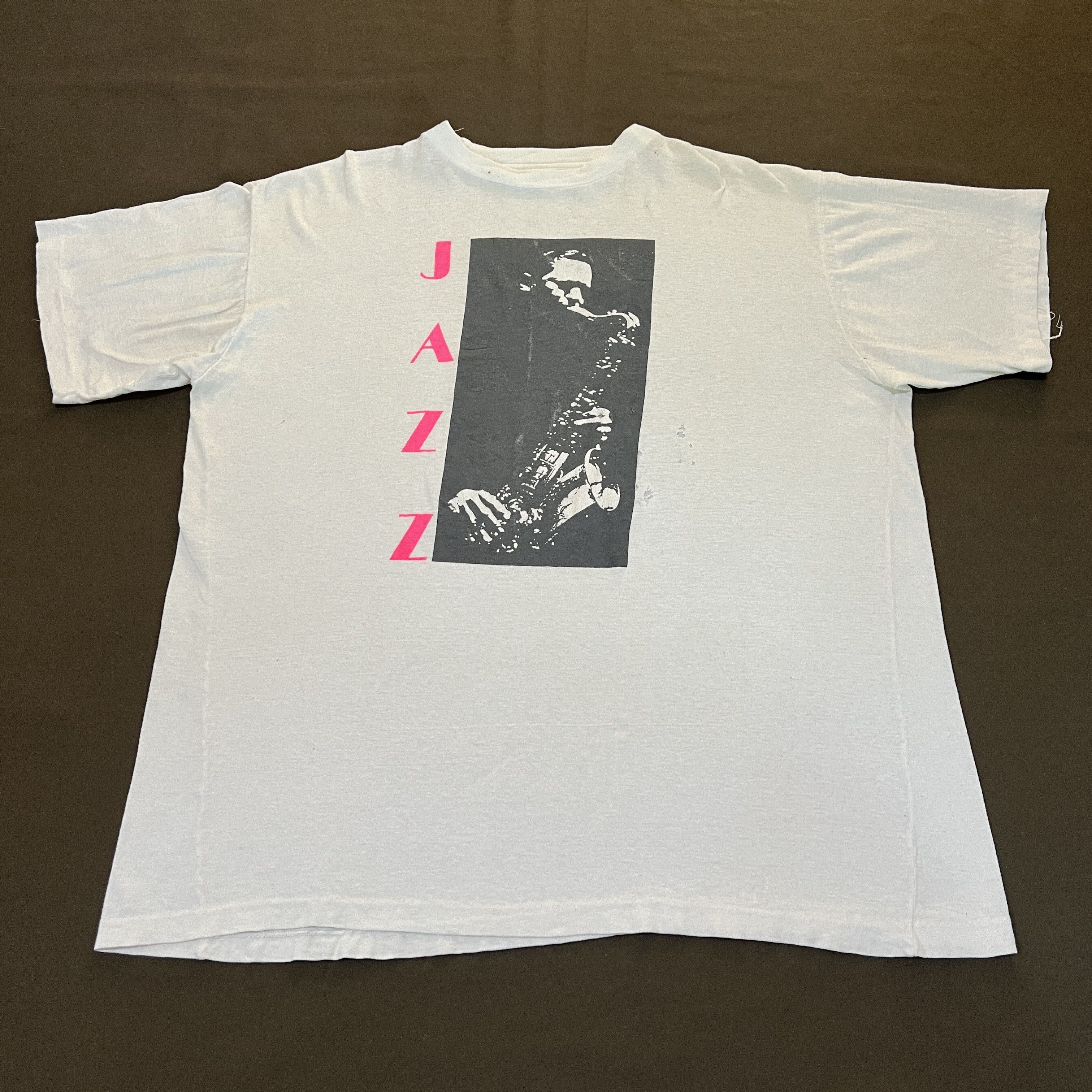 Band Tees × Vintage Vintage 90s Jazz John Coltrane Tee saxophonist XL Size US XL / EU 56 / 4 - 2 Thumbnail