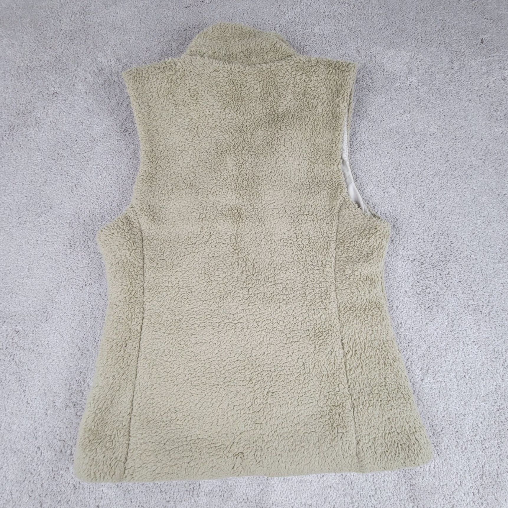 Patagonia Women’s Los Gatos Teddy High Pile Fleece 25216 El Cap Khaki Vest M