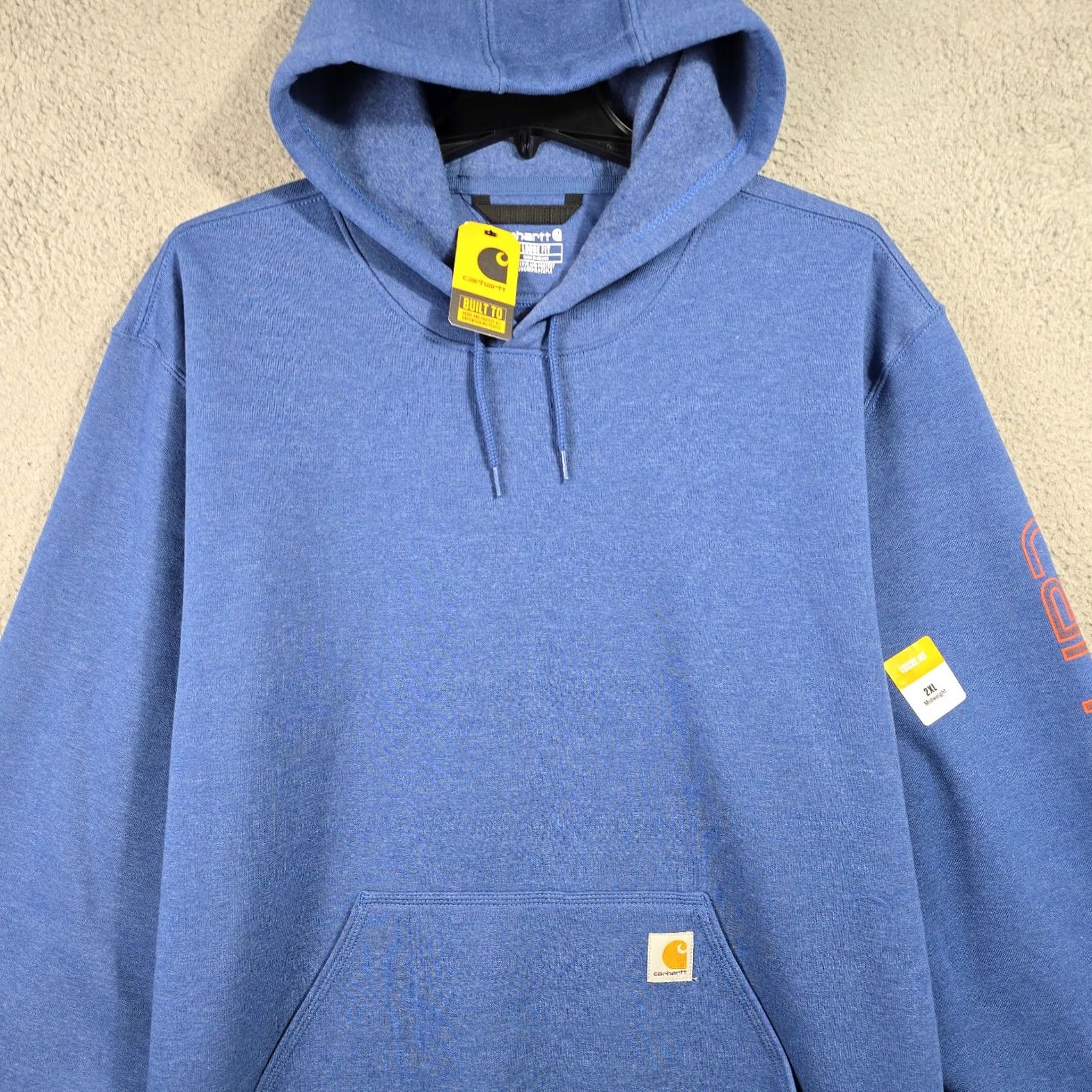 Carhartt Carhartt Hoodie Mens 2XL XXL Sweatshirt Fleece Outdoor Blue Sweater NWT Size US XXL / EU 58 / 5 - 3 Thumbnail
