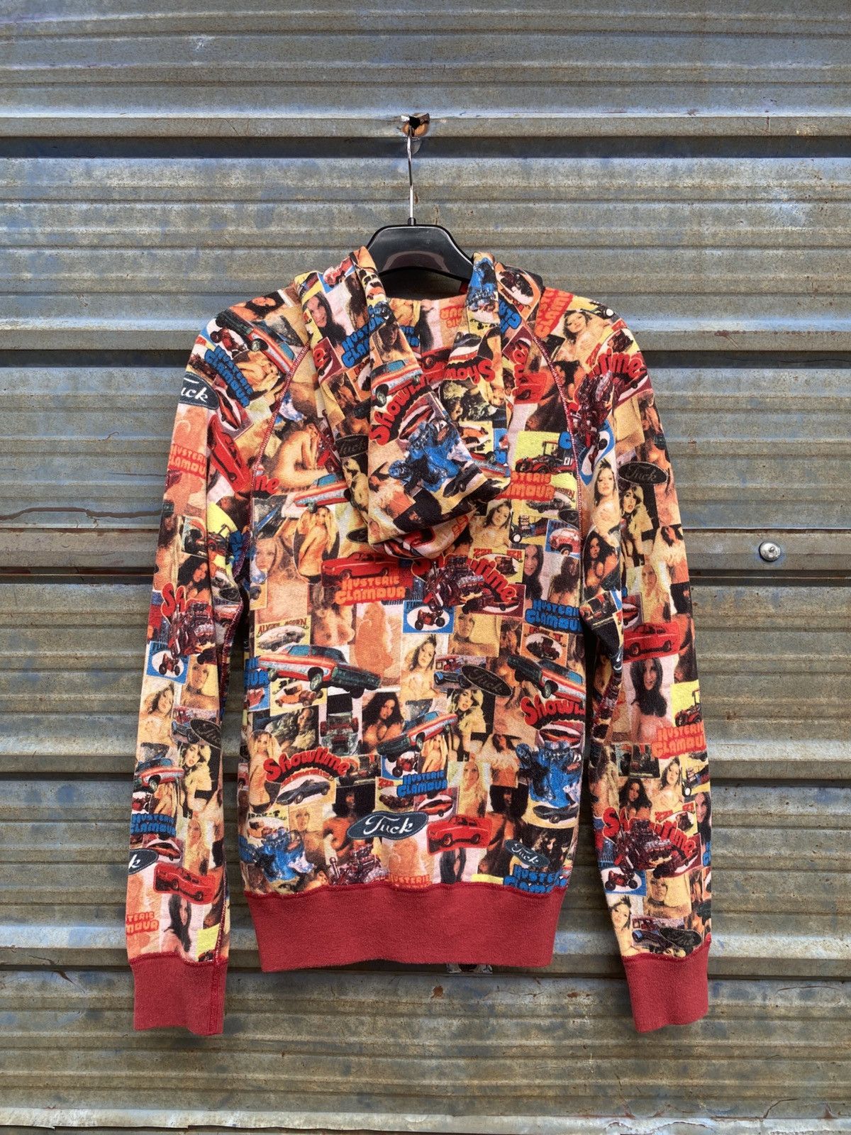 Hysteric Glamour Hysteric Glamour Showtime Nude Porn Star Zip Up Hoodie Size ONE SIZE - 1 Thumbnail