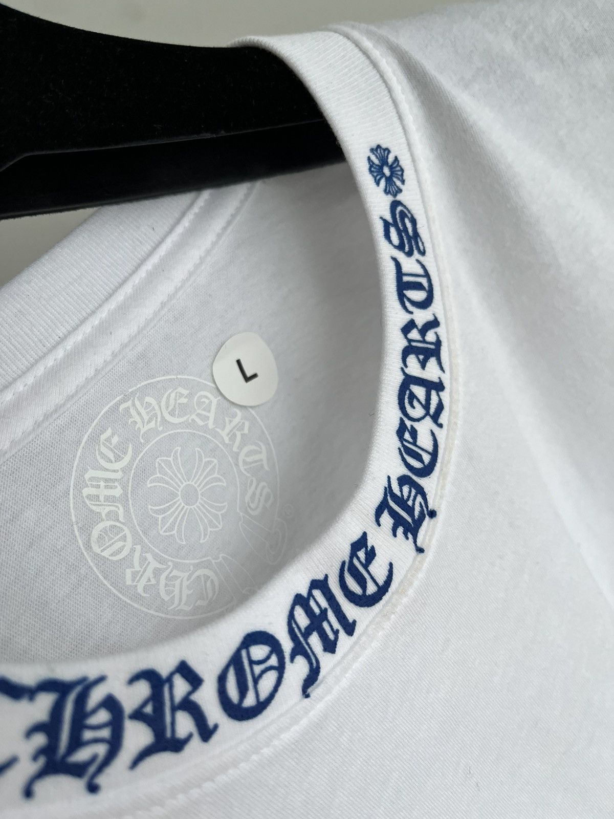 Chrome Hearts RARE Chrome Hearts Logo Tee T-shirt Brand New Size US L / EU 52-54 / 3 - 4 Thumbnail