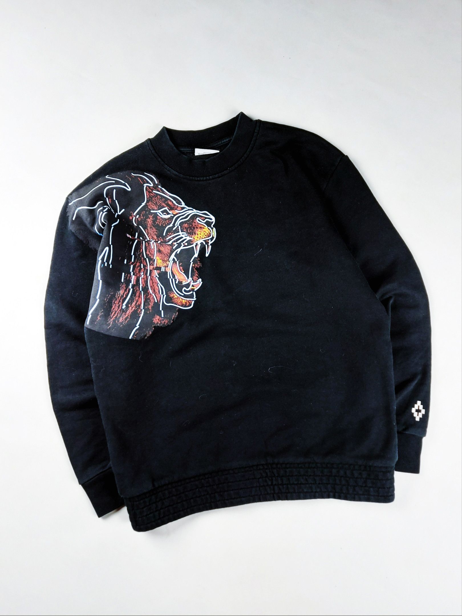 Marcelo Burlon Marcelo Burlon Lion Print Sweatshirt Size US XS / EU 42 / 0 - 1 Thumbnail