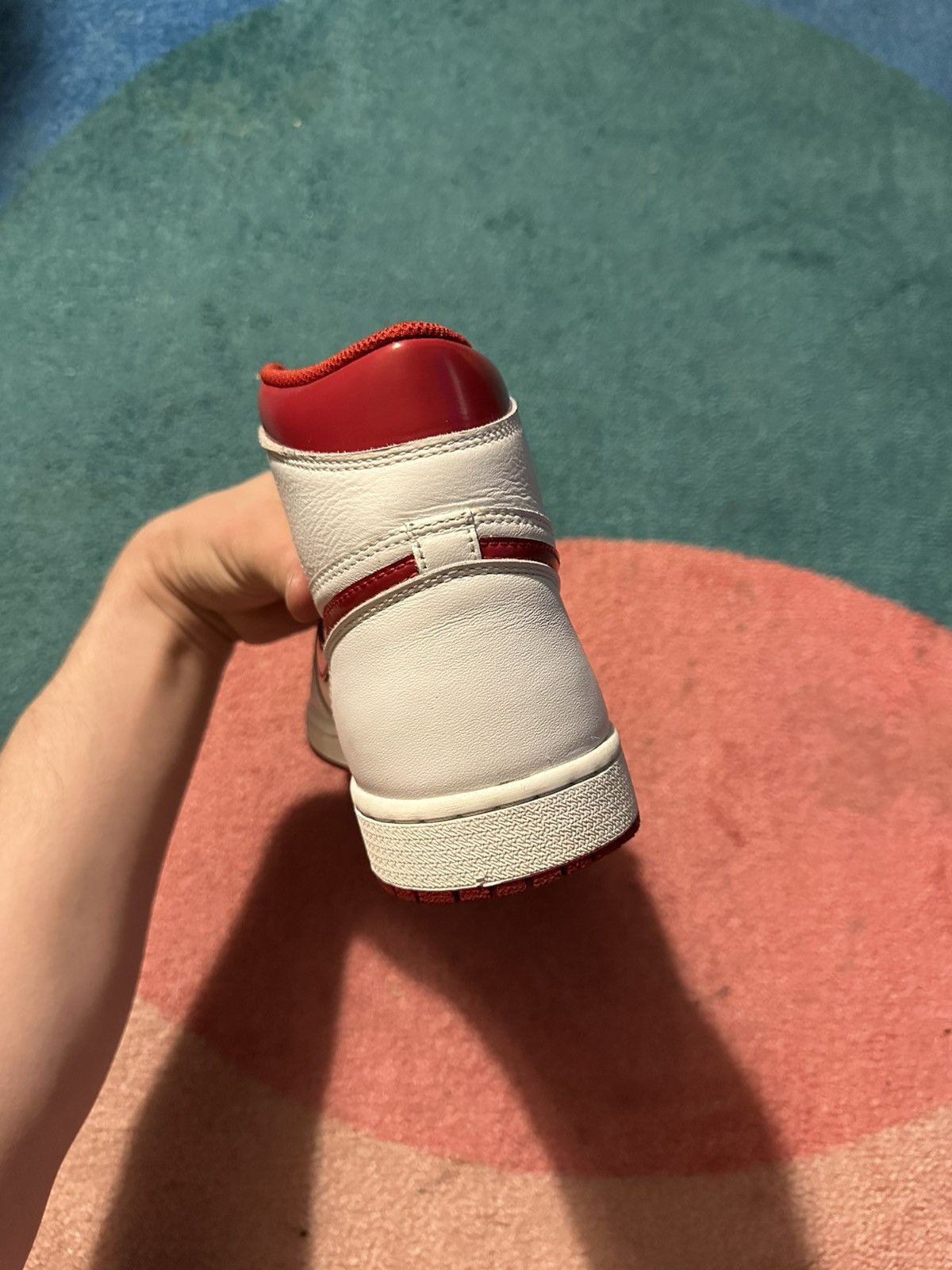 Jordan Brand Air Jordan 1 Retro Metallic Red (2017) Size US 11.5 / EU 44-45 - 6 Thumbnail
