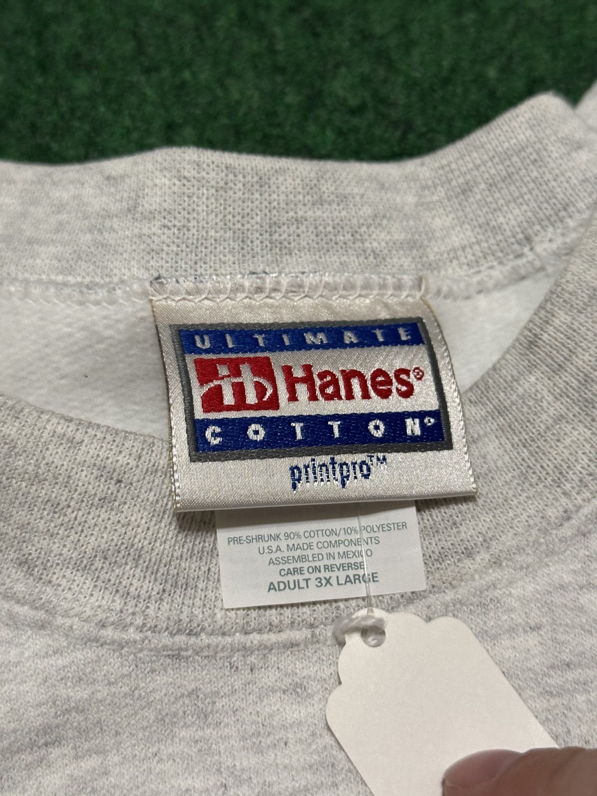 Hanes Vintage Jesus Second Coming Y2K 90s Jesus Boxy Sweatshirt Size US XXL / EU 58 / 5 - 3 Thumbnail