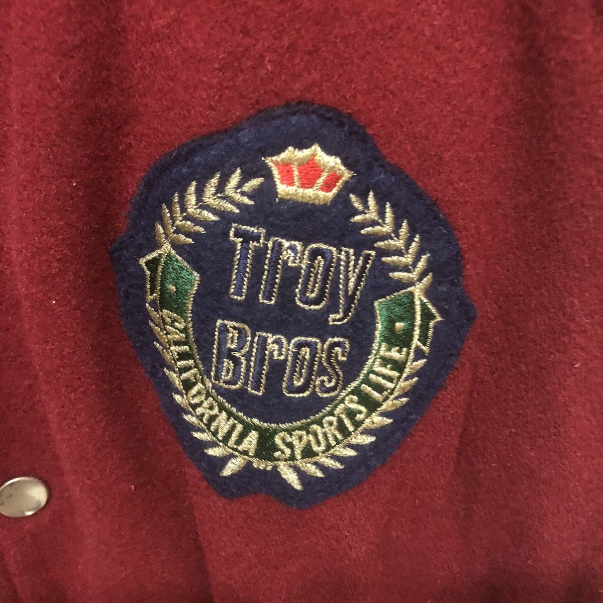 Vintage Vintage Troy Bros Wool Button Jacket Size US L / EU 52-54 / 3 - 3 Thumbnail