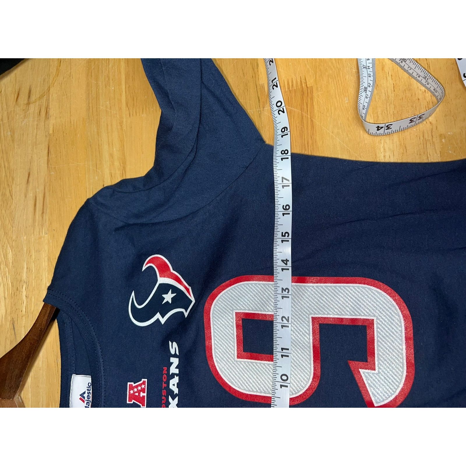 NFL Womens JJ Watt Shirt Houston Texans Long Sleeve NFL Football Size XL / US 12-14 / IT 48-50 - 8 Thumbnail