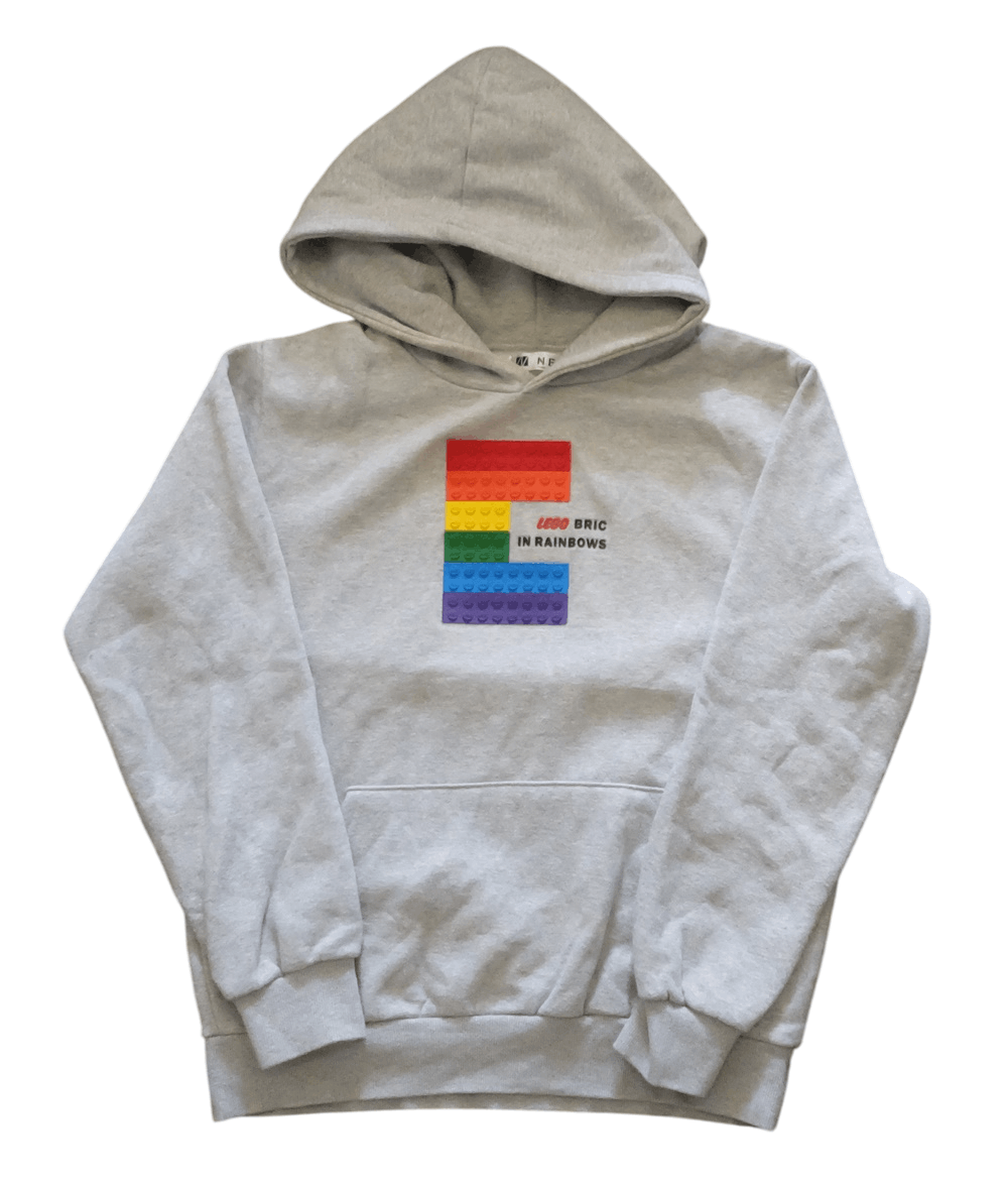 LEGO Lego "Brick in Rainbows" Hoodie Size US M / EU 48-50 / 2 - 1 Thumbnail