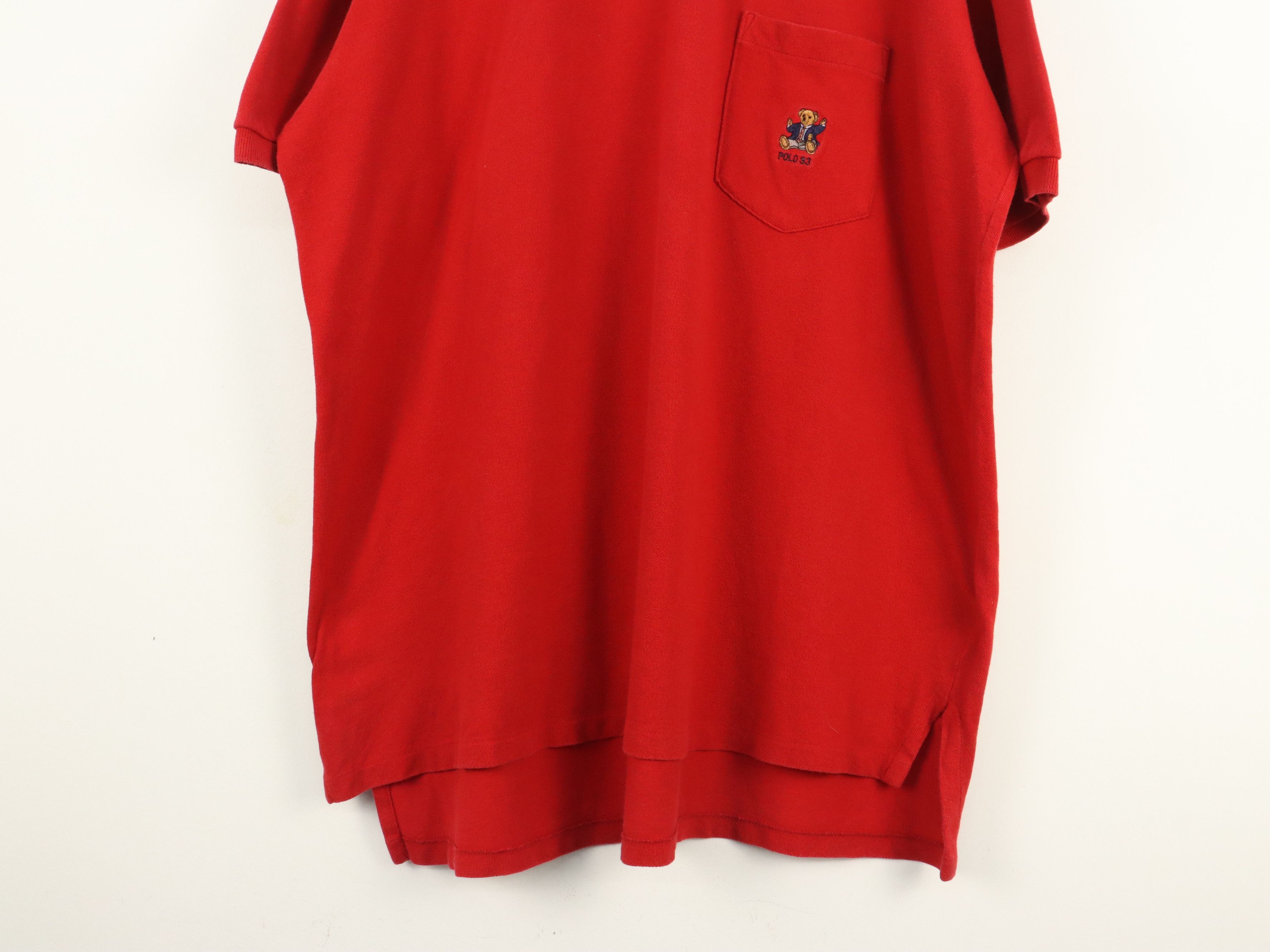 Polo Ralph Lauren × Ralph Lauren Polo Ralph Lauren Polo Bear '93 Single Pocket The Big Shirt Size US XXL / EU 58 / 5 - 8 Thumbnail