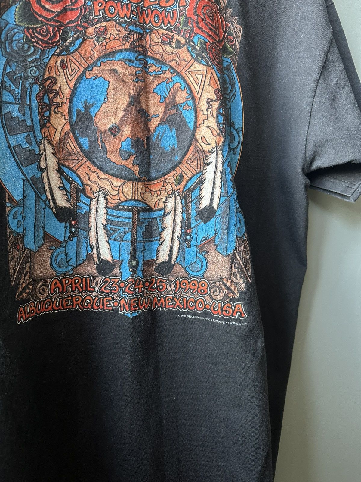 Other Vintage 1998 Gathering of Nations Pow Pow Graphic Tee Size US L / EU 52-54 / 3 - 5 Thumbnail