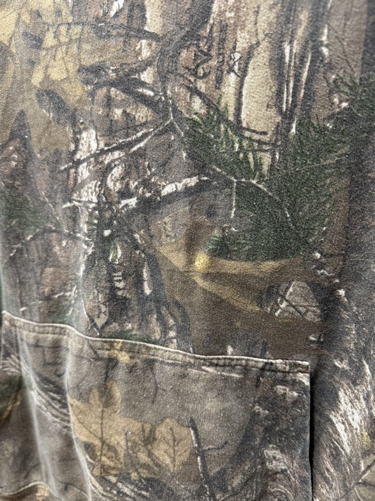 Realtree RealTree Real Tree Camo Hunting Vintage Hoodie Streetwear Size US L / EU 52-54 / 3 - 3 Thumbnail