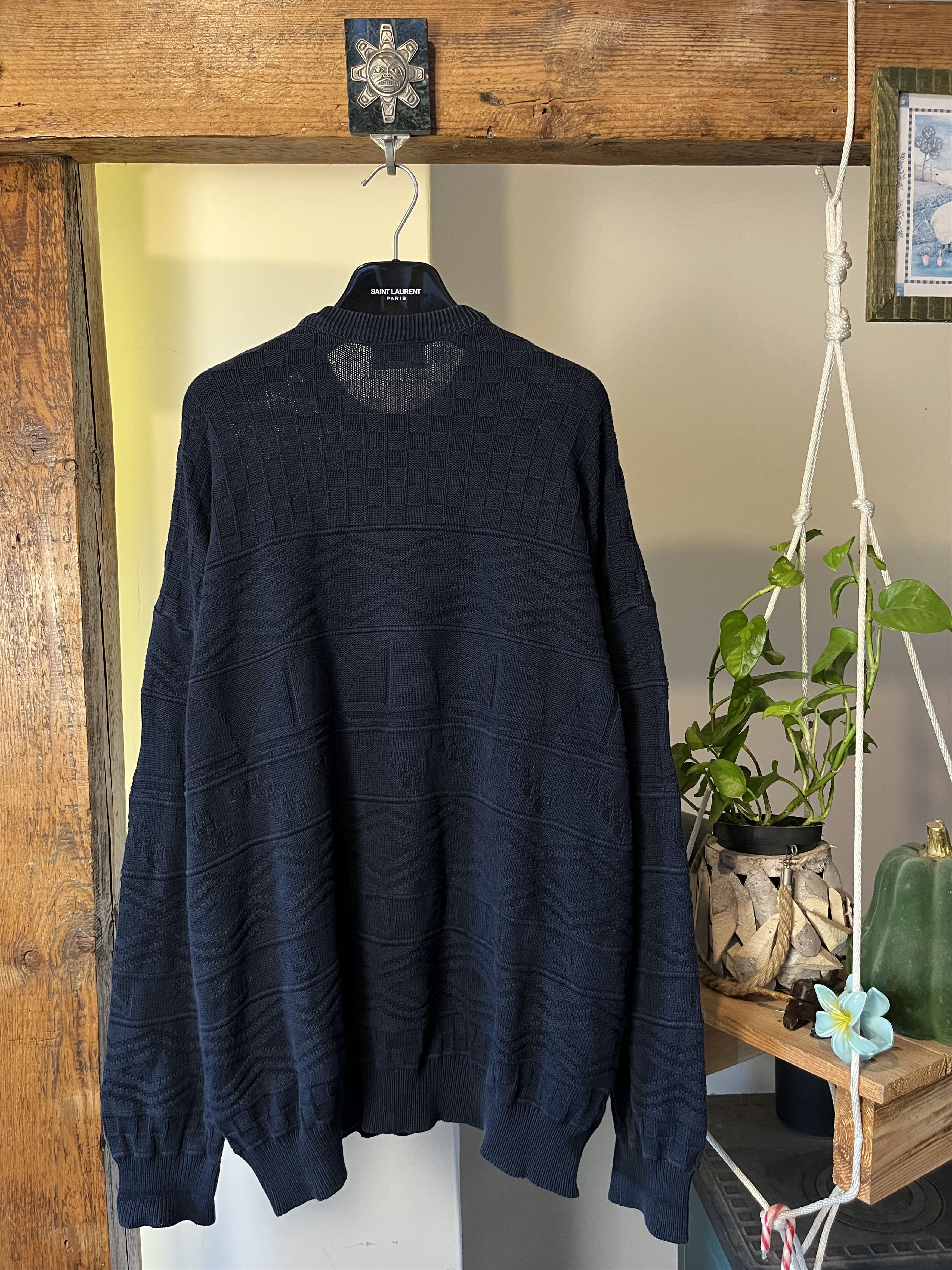Japanese Brand × Lacoste × Vintage Vintage 90s Lacoste Chemise Knitwear Size US XL / EU 56 / 4 - 2 Thumbnail