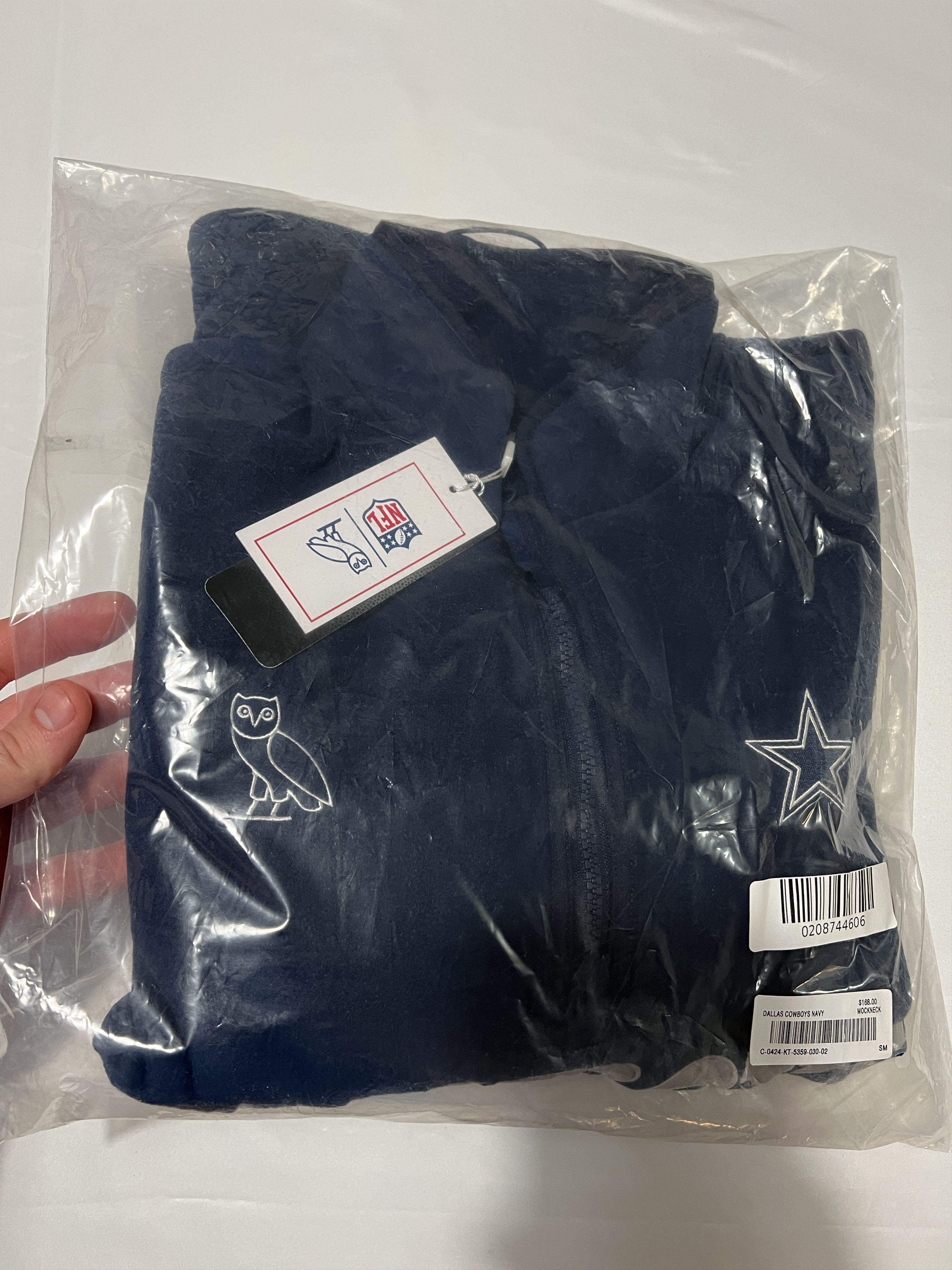 Drake OVO x NFL x Polartec COWBOYS MOCK NECK QUARTER-ZIP FLEECE Size US S / EU 44-46 / 1 - 3 Thumbnail