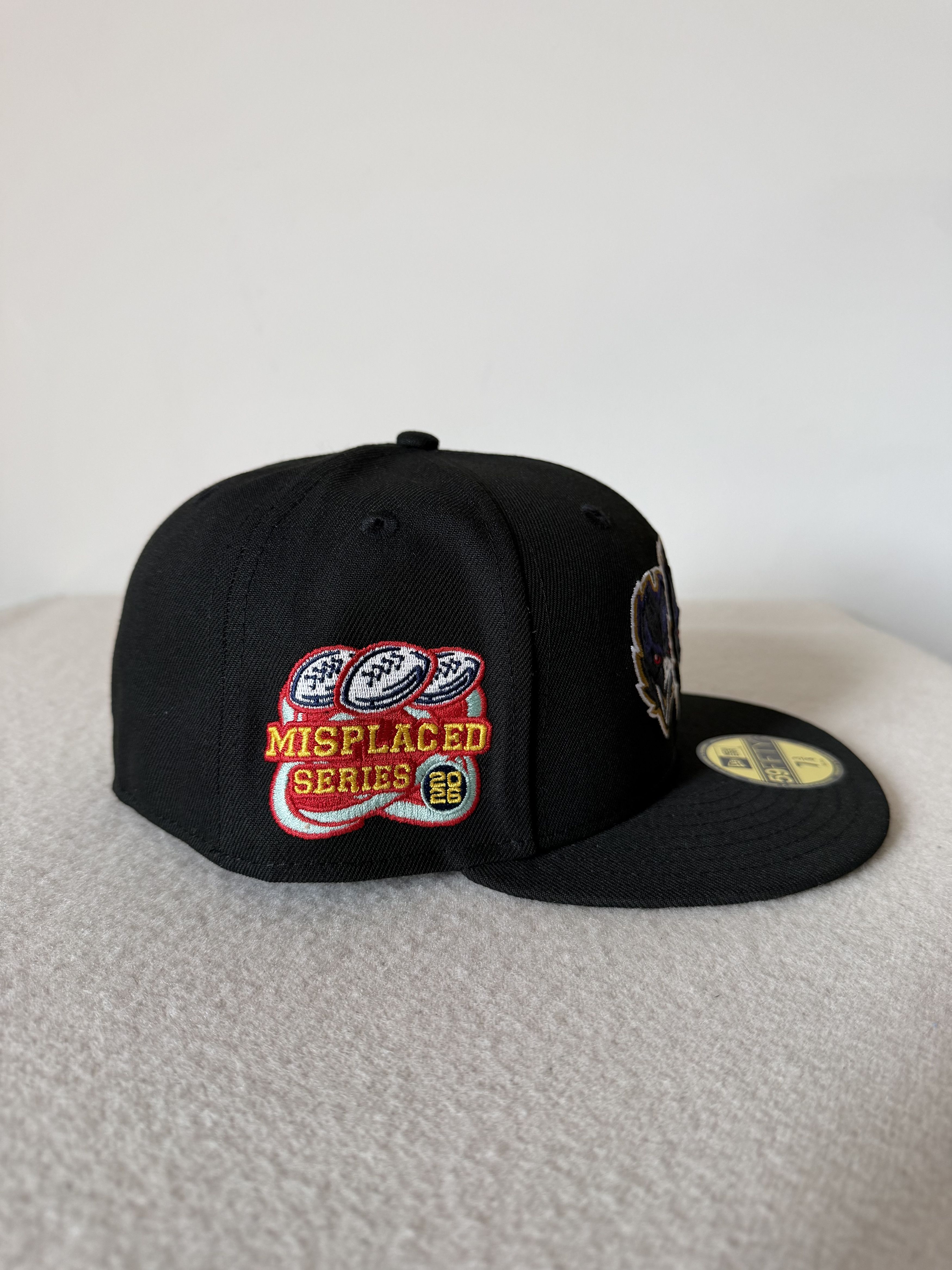 New Era 7 3/8 John Geiger New Era Misplaced Series Balimore Ravens Size ONE SIZE - 4 Thumbnail