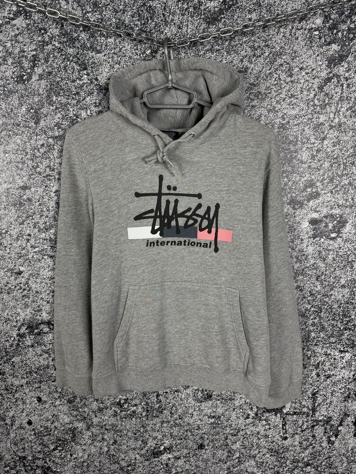 Stussy Stussy International Vintage Hoodie 90s Made in USA Size S Size US S / EU 44-46 / 1 - 1 Thumbnail