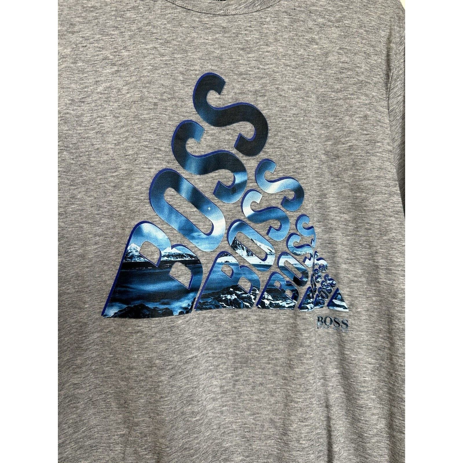 Hugo Boss Boss Hugo Boss Graphic Tee Active Men’s Sz Sm Logo Crew Neck Size US S / EU 44-46 / 1 - 2 Thumbnail