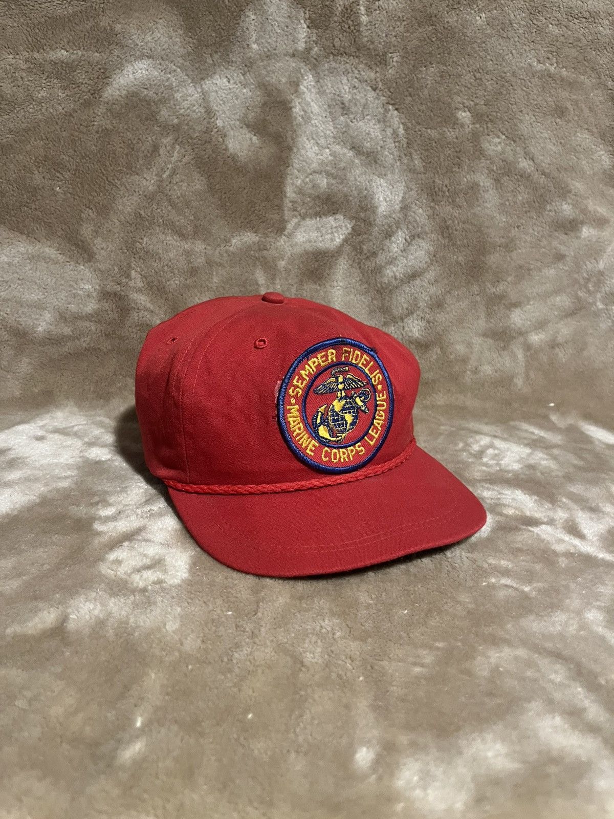 New Era Vintage 80’s 90’s Semper Fields Marine Corps League hat. Size ONE SIZE - 1 Thumbnail