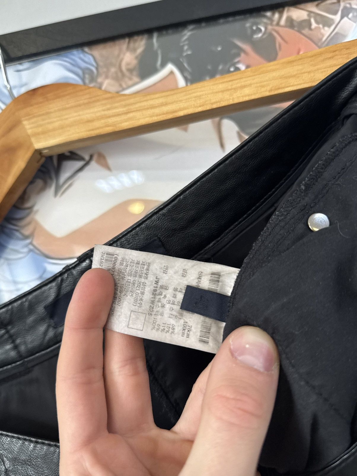 Juun.J Very crazy Juun.J Pants Leather Jeans Size US 28 / EU 44 - 11 Thumbnail