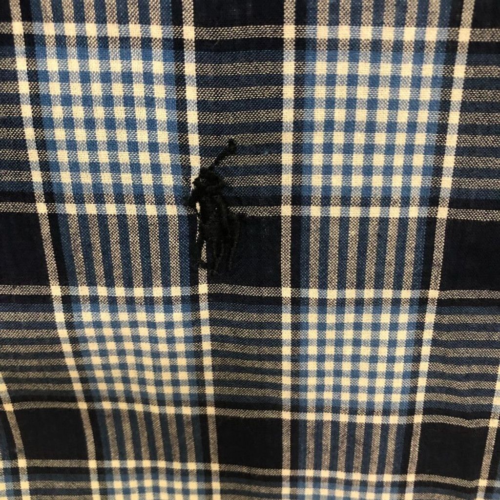 Ralph Lauren Ralph Lauren button-down shirt black blue plaid XL Size US XL / EU 56 / 4 - 6 Thumbnail