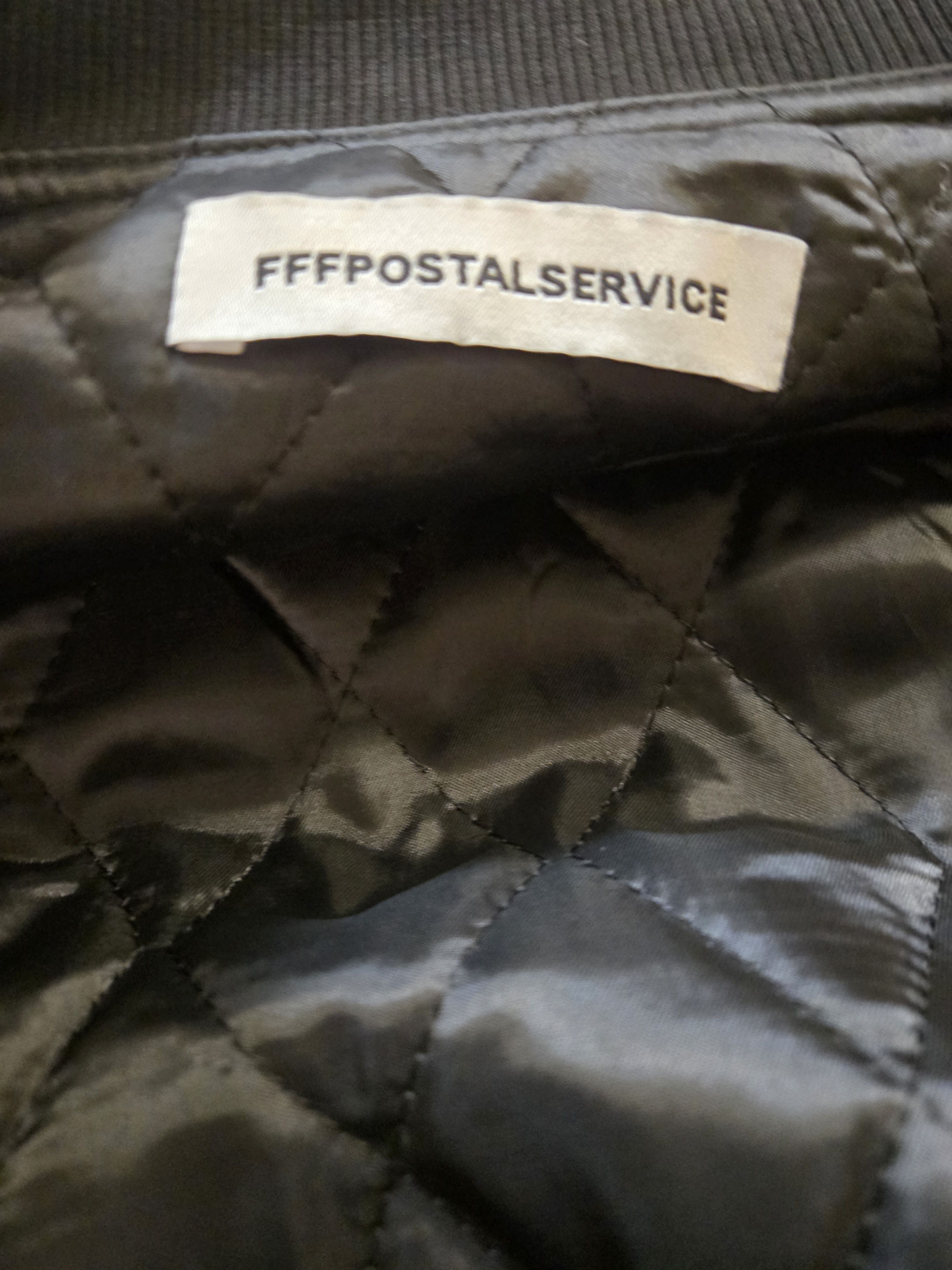 FFFPOSTALSERVICE FFFPOSTALSERVICE side Zip Bomber Jacket Size US XL / EU 56 / 4 - 3 Thumbnail