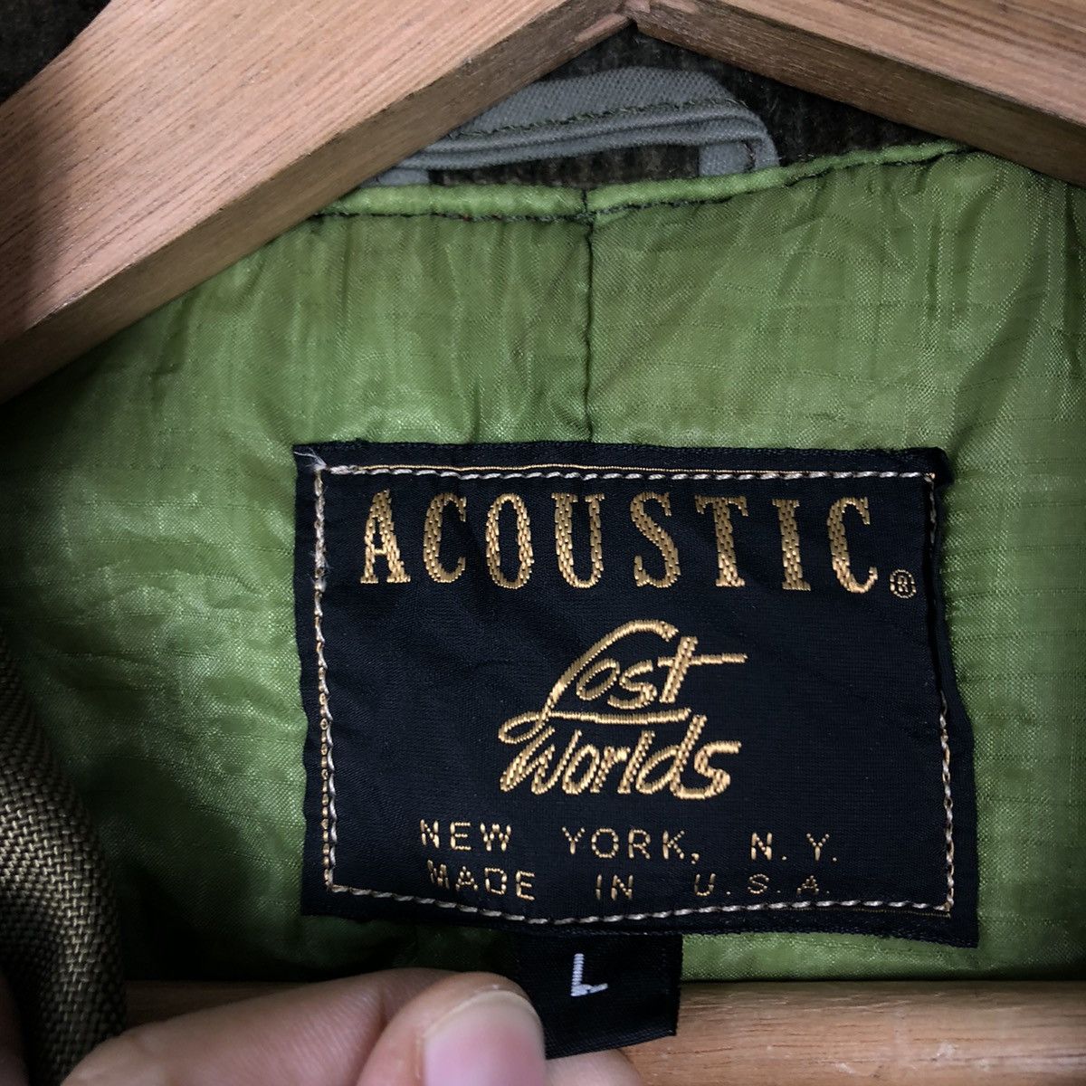 Vintage 🔥50’s Vintage Made in USA Acoustic Camo Inspector Chore Size US L / EU 52-54 / 3 - 13 Thumbnail