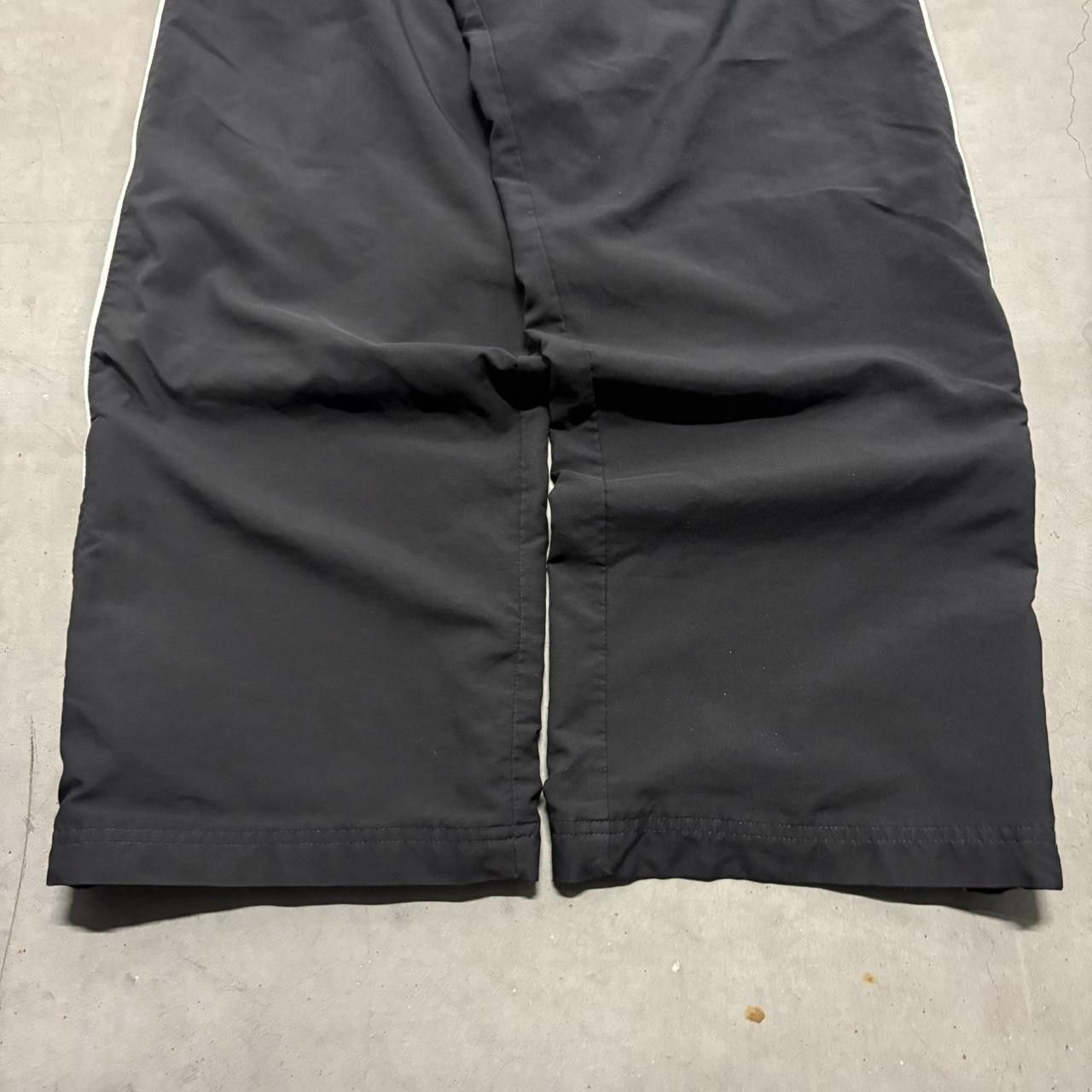 Reebok Crazy Vintage Y2K/2000s Baggy Reebok Black Striped Trackpants! Size US 34 / EU 50 - 4 Thumbnail
