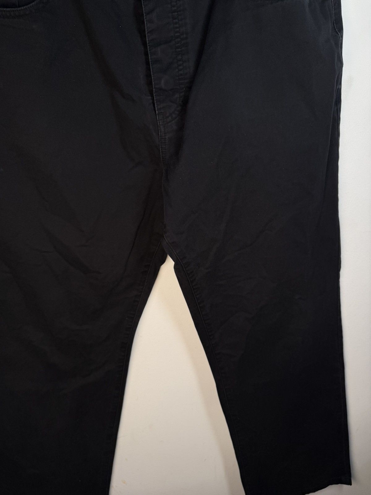 Yves Saint Laurent 36x30 YSL Jeans Black Denim Pants Casual Old Money Size US 36 / EU 52 - 20 Thumbnail