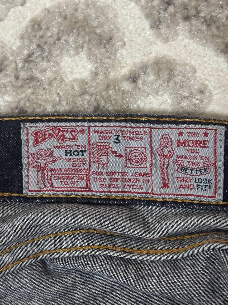 Levi's Vintage Clothing Vintage Levi's 901 High Waisted Skinny Jeans 90s-RARE FRANCE Size 31" - 11 Thumbnail
