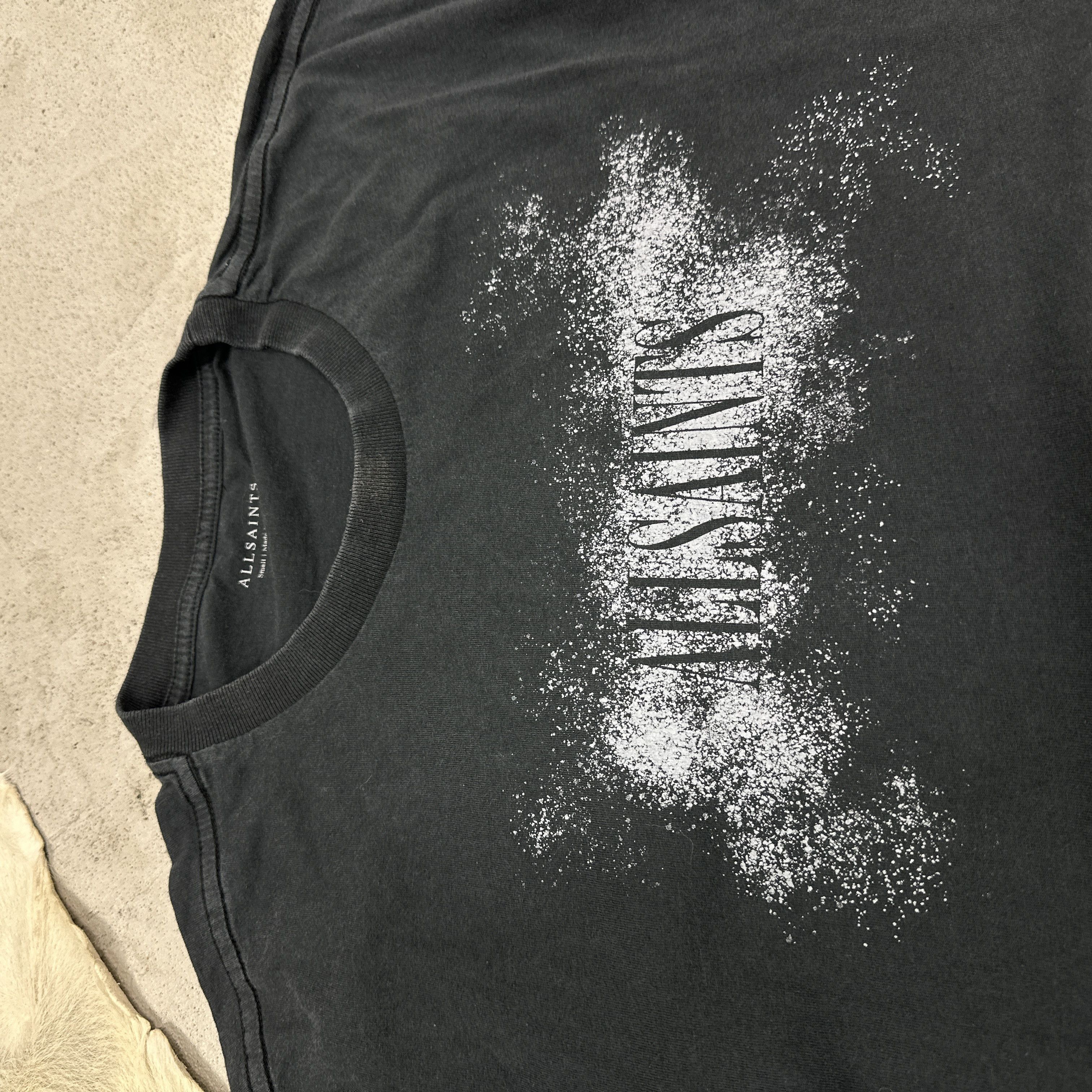 Allsaints Vintage Casual Streetwear AllSaints T-shirt Y2K Size US S / EU 44-46 / 1 - 2 Thumbnail