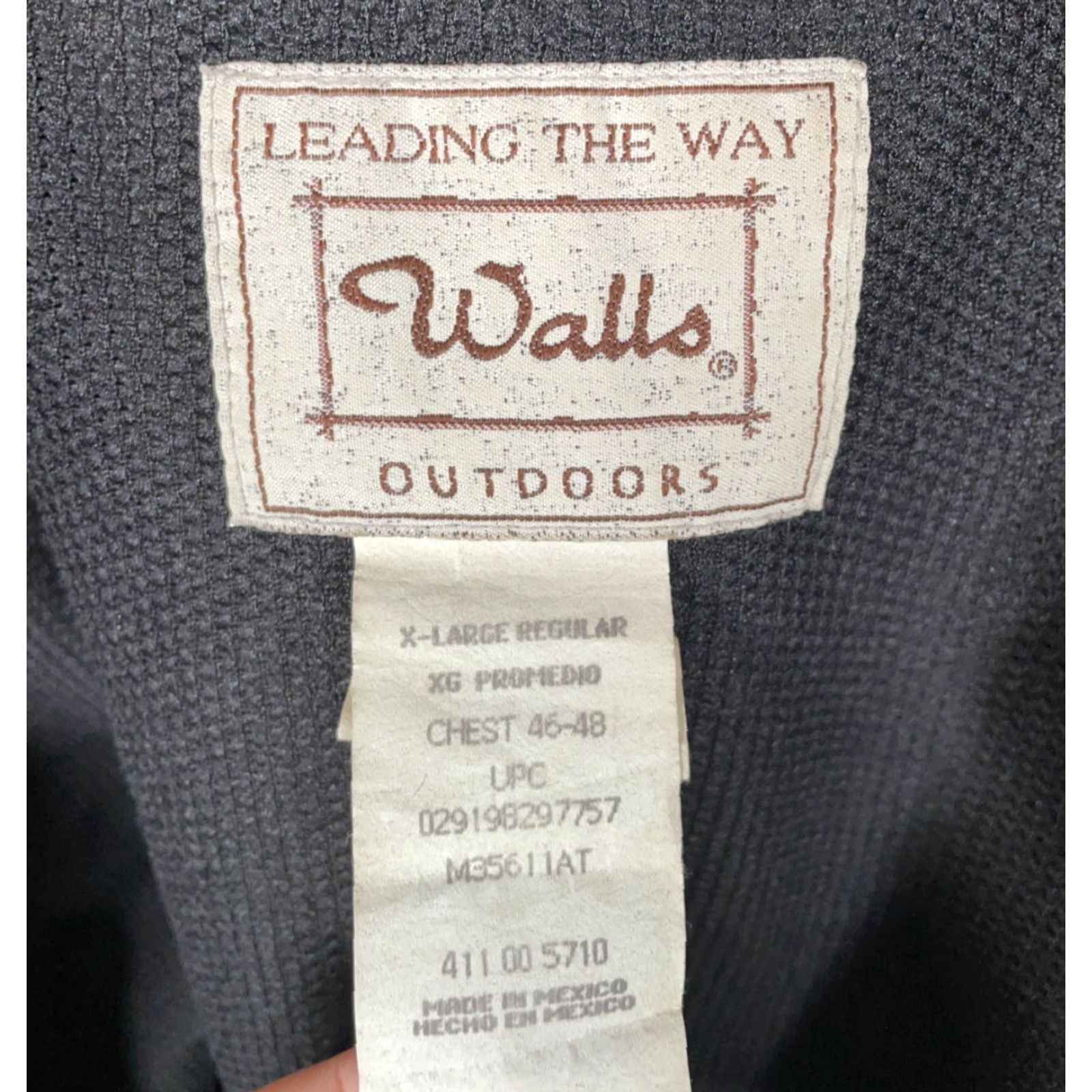 Walls VINTAGE Walls Outdoor Camouflage Bomber Jacket Men's XL Green Size US XL / EU 56 / 4 - 3 Thumbnail
