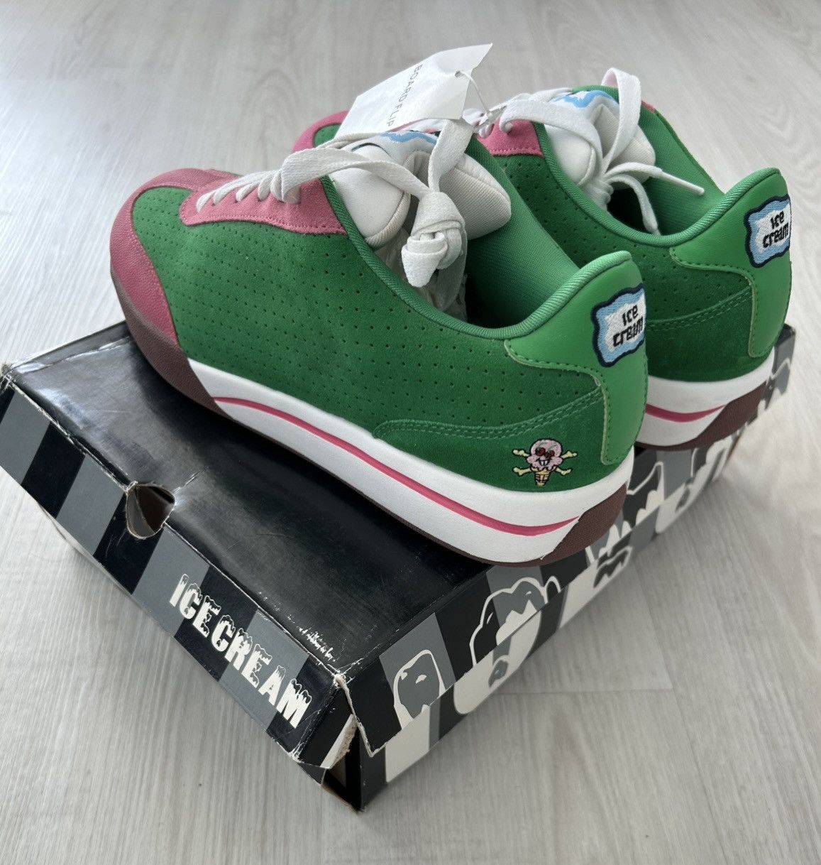 Icecream × Reebok VERY RARE OG 2006 REEBOK X BBC/ICE CREAM BOARDFLIP Size US 10.5 / EU 43-44 - 5 Thumbnail