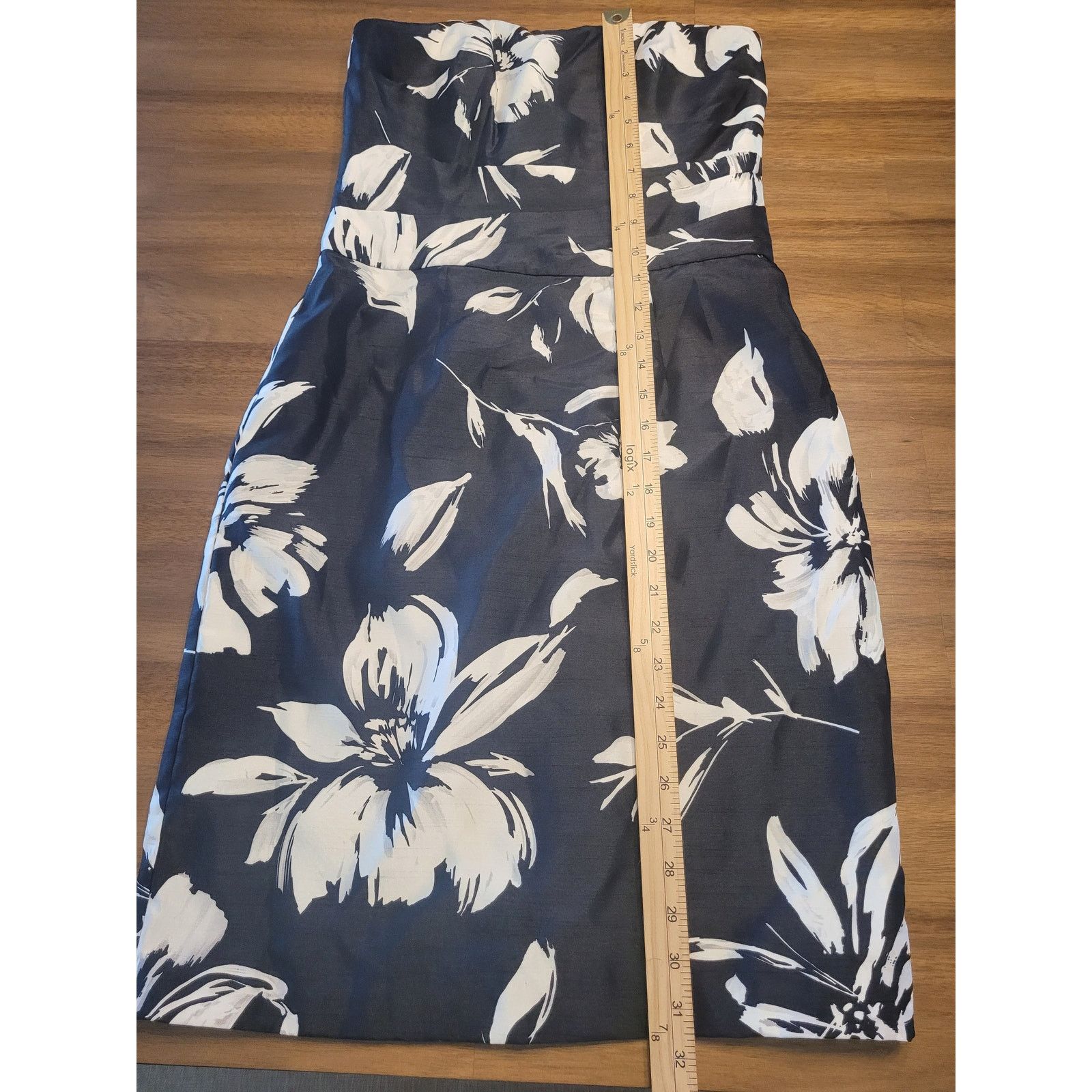 white house black market womens dresses Dress Casual Midi By White House Black Market In Black, Size:4 main image 0