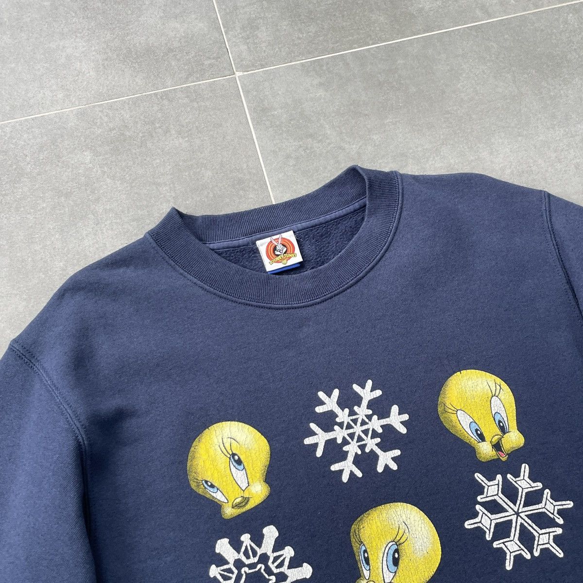 Cartoon Network × Vintage × Warner Bros Vintage Looney Tunes Warner Bros. 1998 Sweatshirt Size S Size US S / EU 44-46 / 1 - 10 Thumbnail