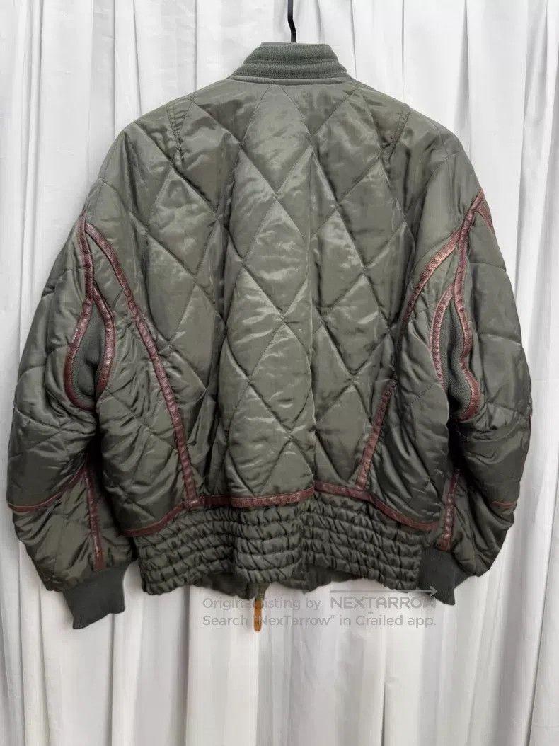 Issey Miyake Issey Miyake Geometric Patchwork Leather Jacket Size US M / EU 48-50 / 2 - 9 Thumbnail