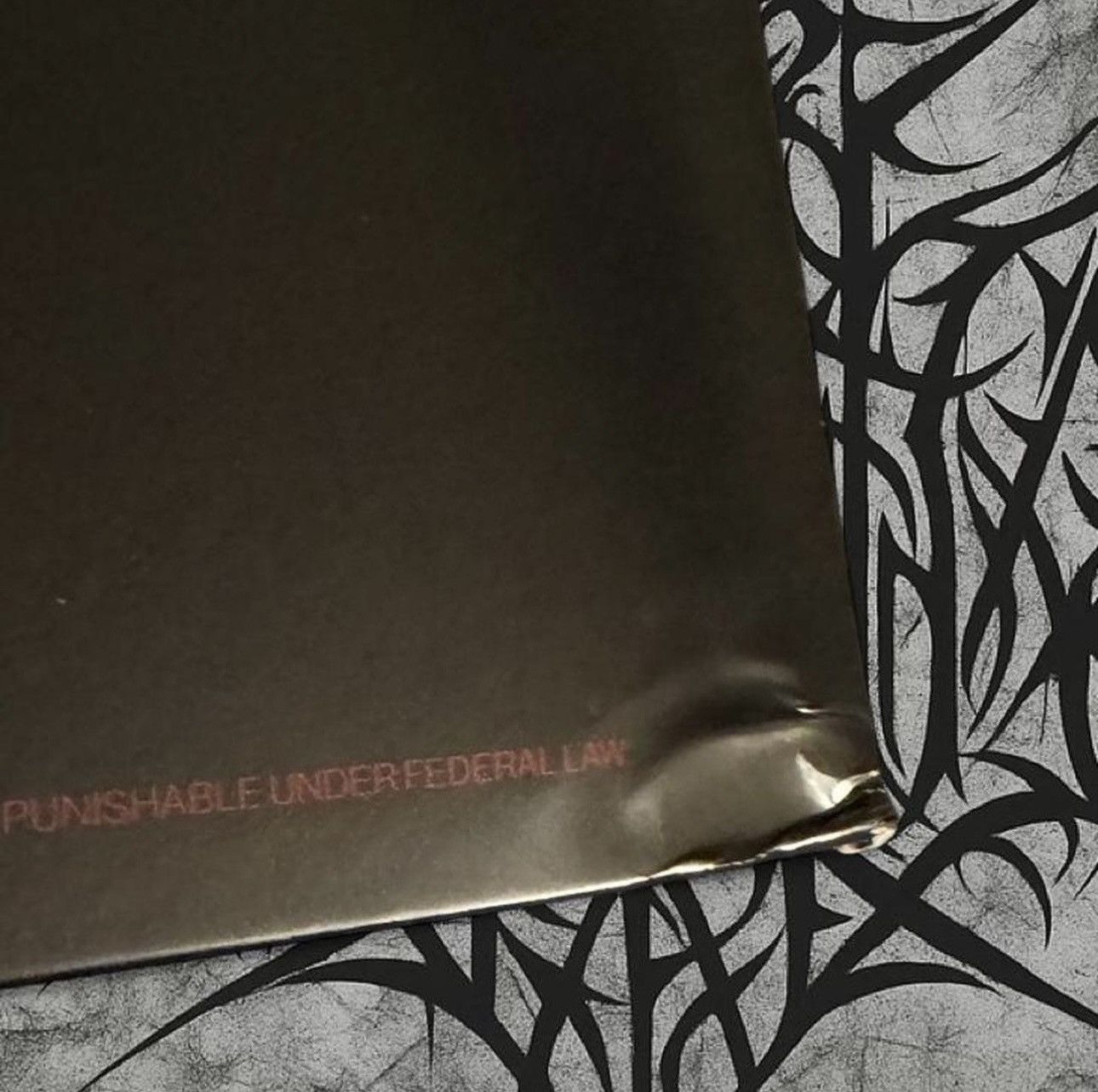 The Weeknd THE WEEKND SIGNED HOLO AFTER HOURS VINYL COVER ONLY FLAWED Size ONE SIZE - 5 Thumbnail