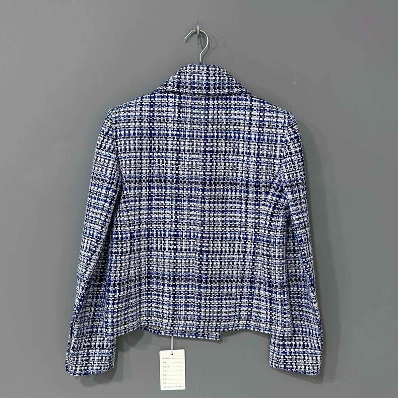Chanel ChanelDouble-breasted blue and white outside the compositio Size XXS / US 00 / IT 34 - 3 Thumbnail