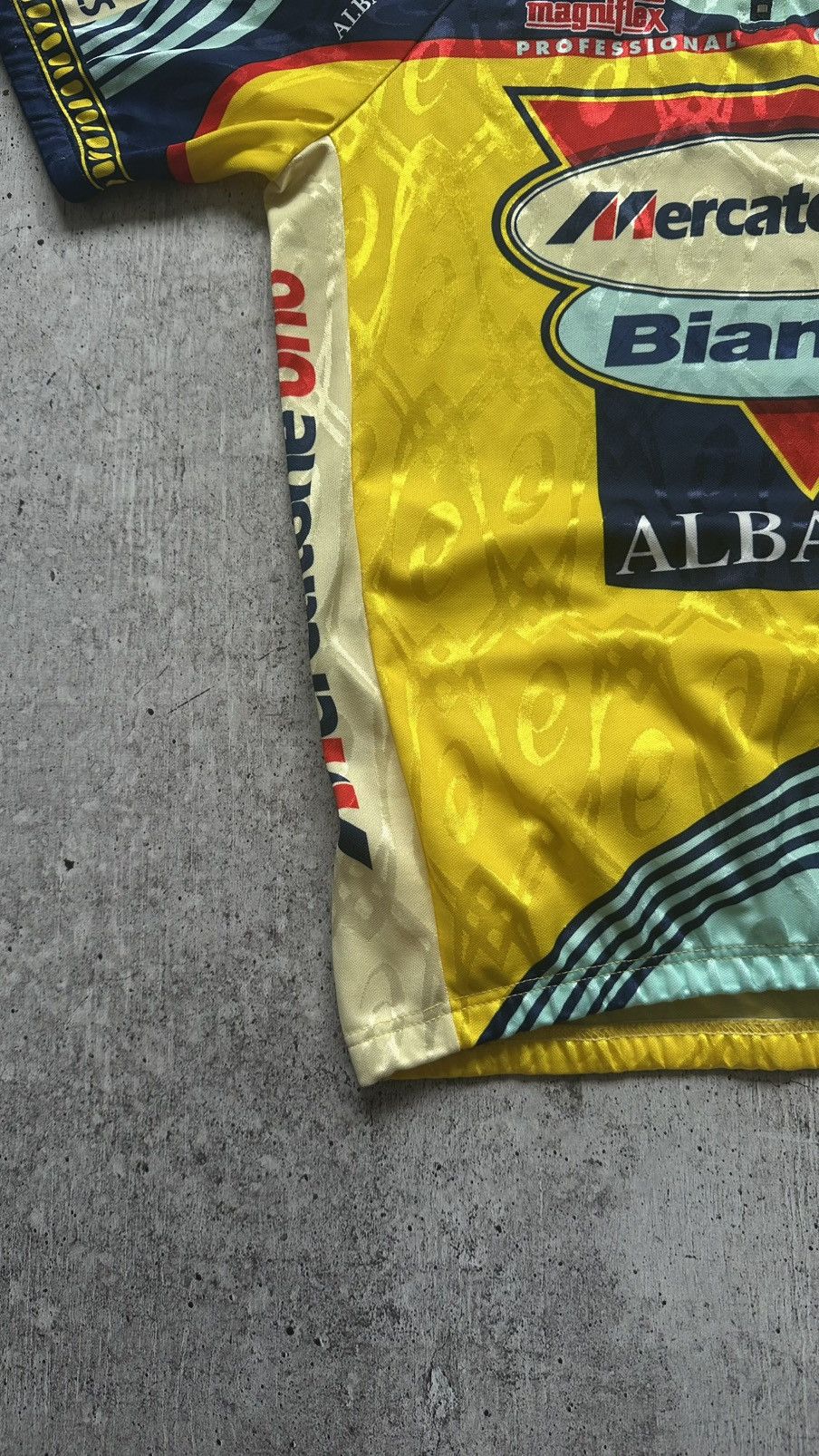 1999 Asics Bianchi Mercatone Uno Vintage Cycling Jersey