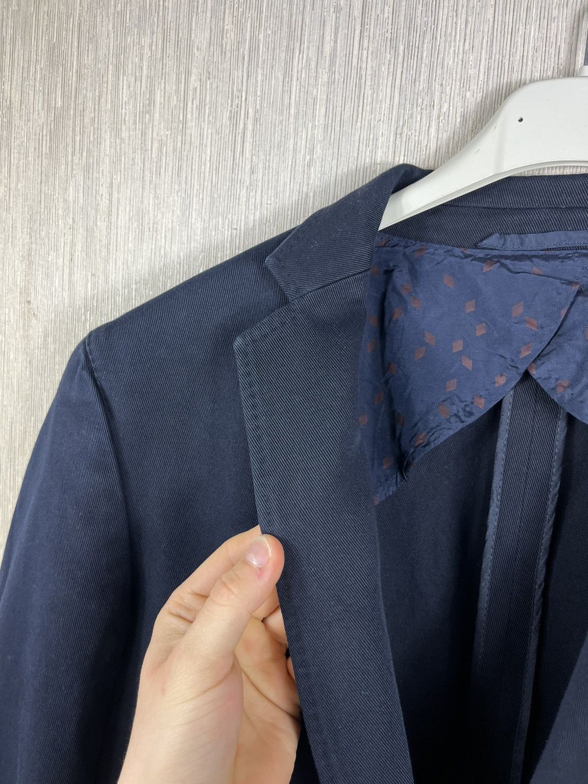 Designer × Hugo Boss Hugo Boss cotton stretch blazer travel jacket Size US M / EU 48-50 / 2 - 11 Thumbnail