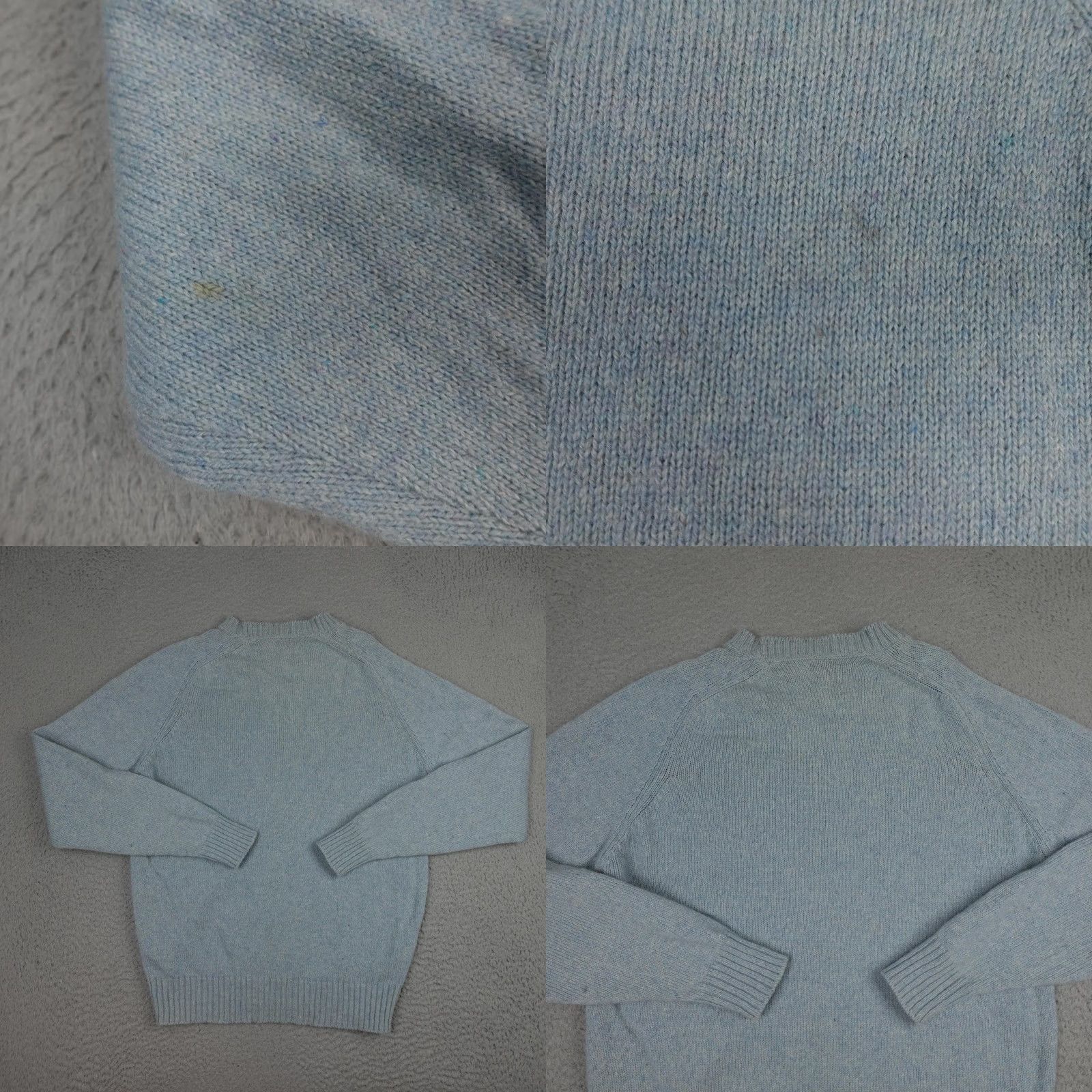 Vintage VINTAGE The Fox Collection Sweater Mens XL Tall Blue Wool Blend Crewneck 80s Size US XL / EU 56 / 4 - 8 Thumbnail