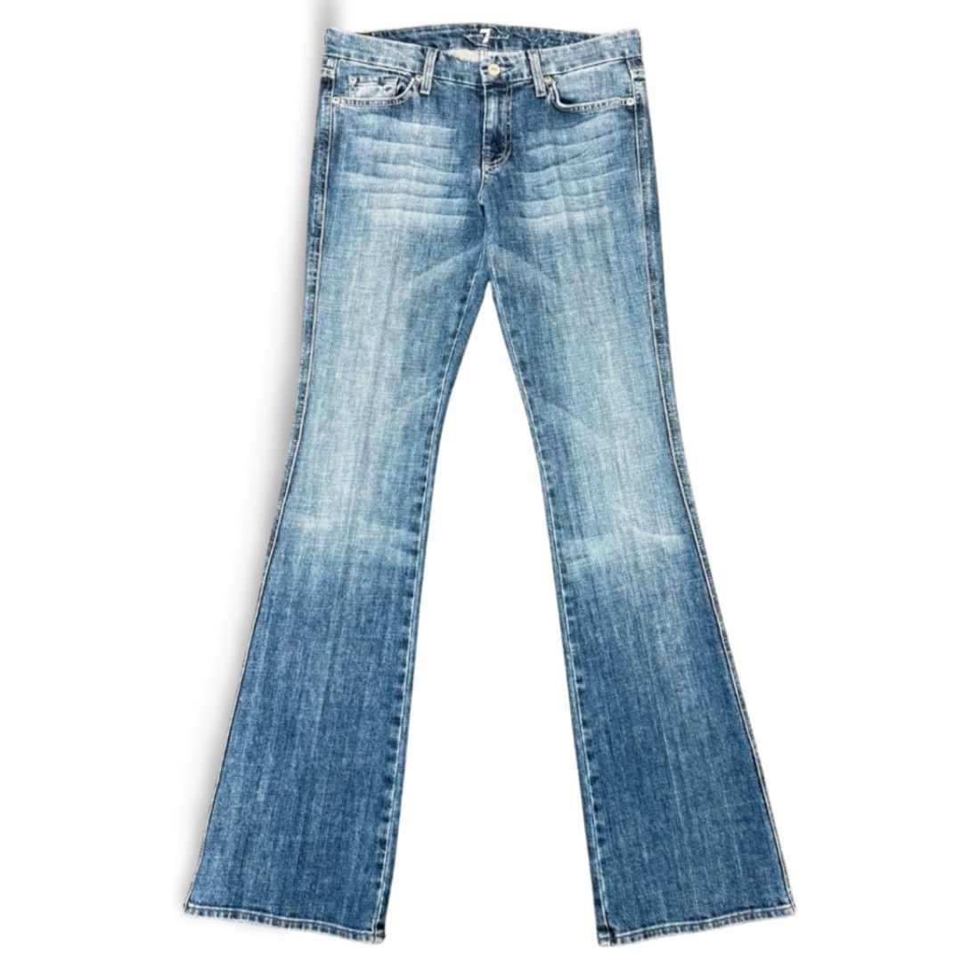 7 For All Mankind 7 For All Mankind "A" Pocket Bootcut Jeans | Women's 29 Size 29" - 1 Thumbnail
