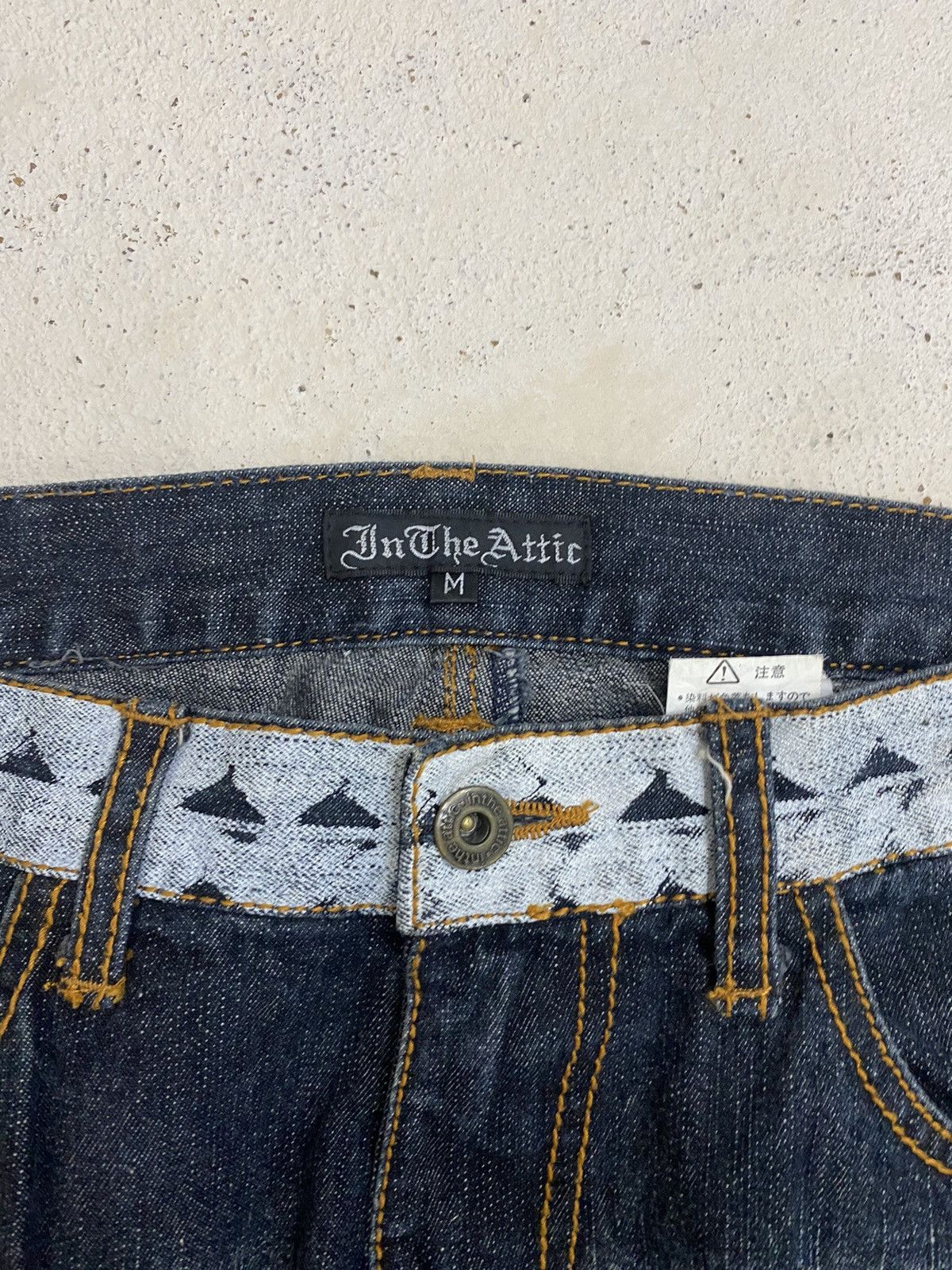 If Six Was Nine × Japanese Brand × Le Grande Bleu (L.G.B.) Flare In the Attic Japan Mud Washed Whisker Honeycomb Size US 32 / EU 48 - 14 Thumbnail