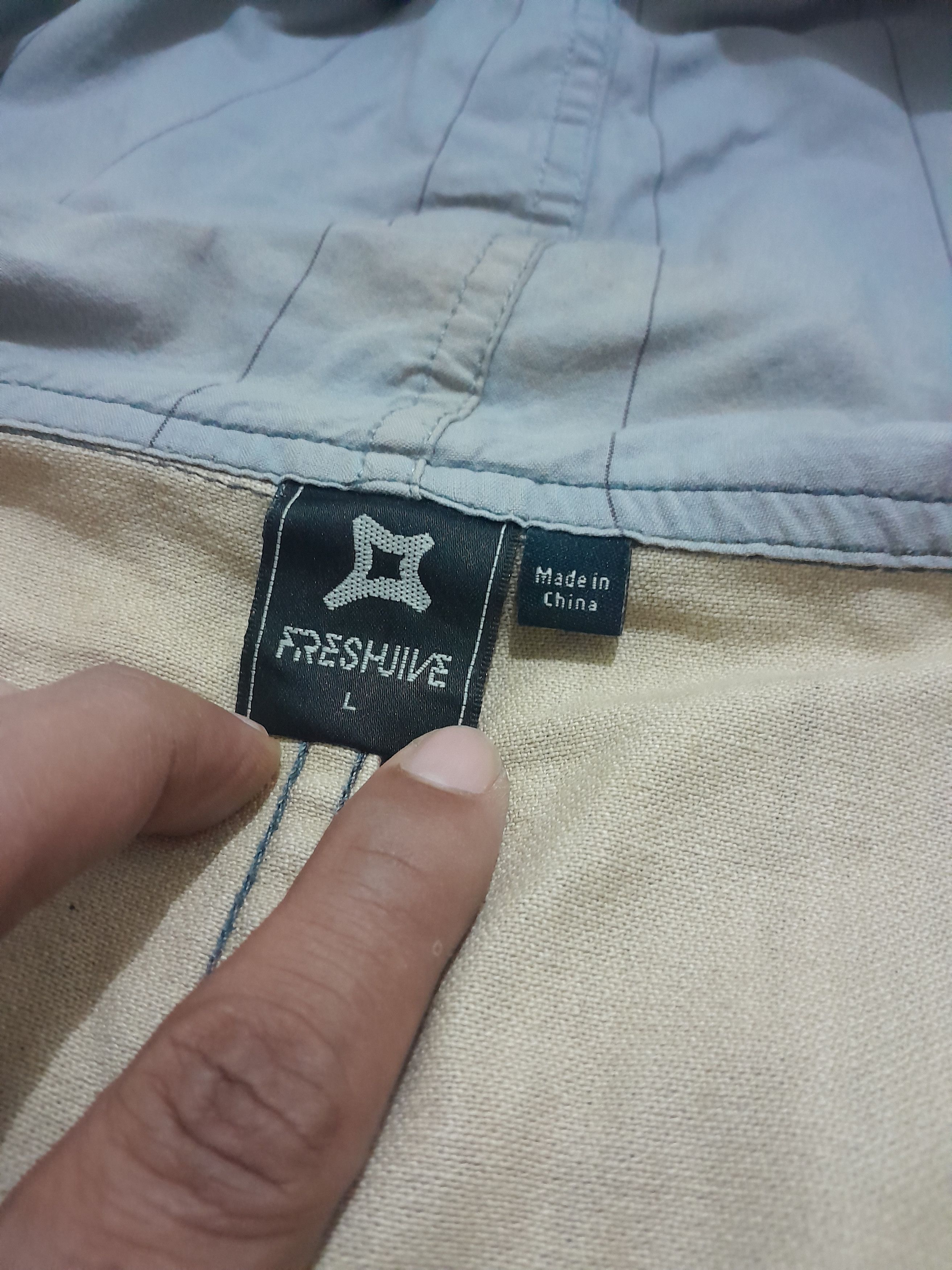 Freshjive × Supreme Vintage Freshjive denim light jacket Size US L / EU 52-54 / 3 - 10 Thumbnail