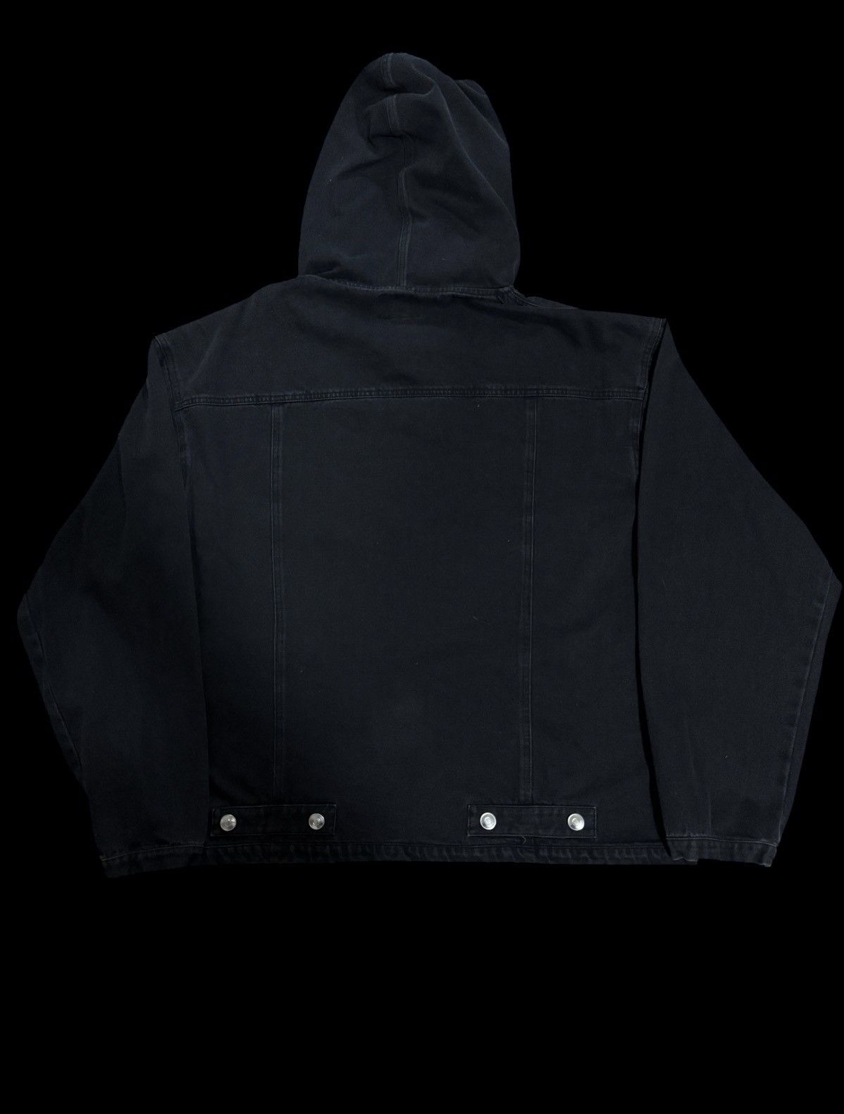Japanese Brand Denim Hooded Jacket With double pockets Size US L / EU 52-54 / 3 - 2 Thumbnail