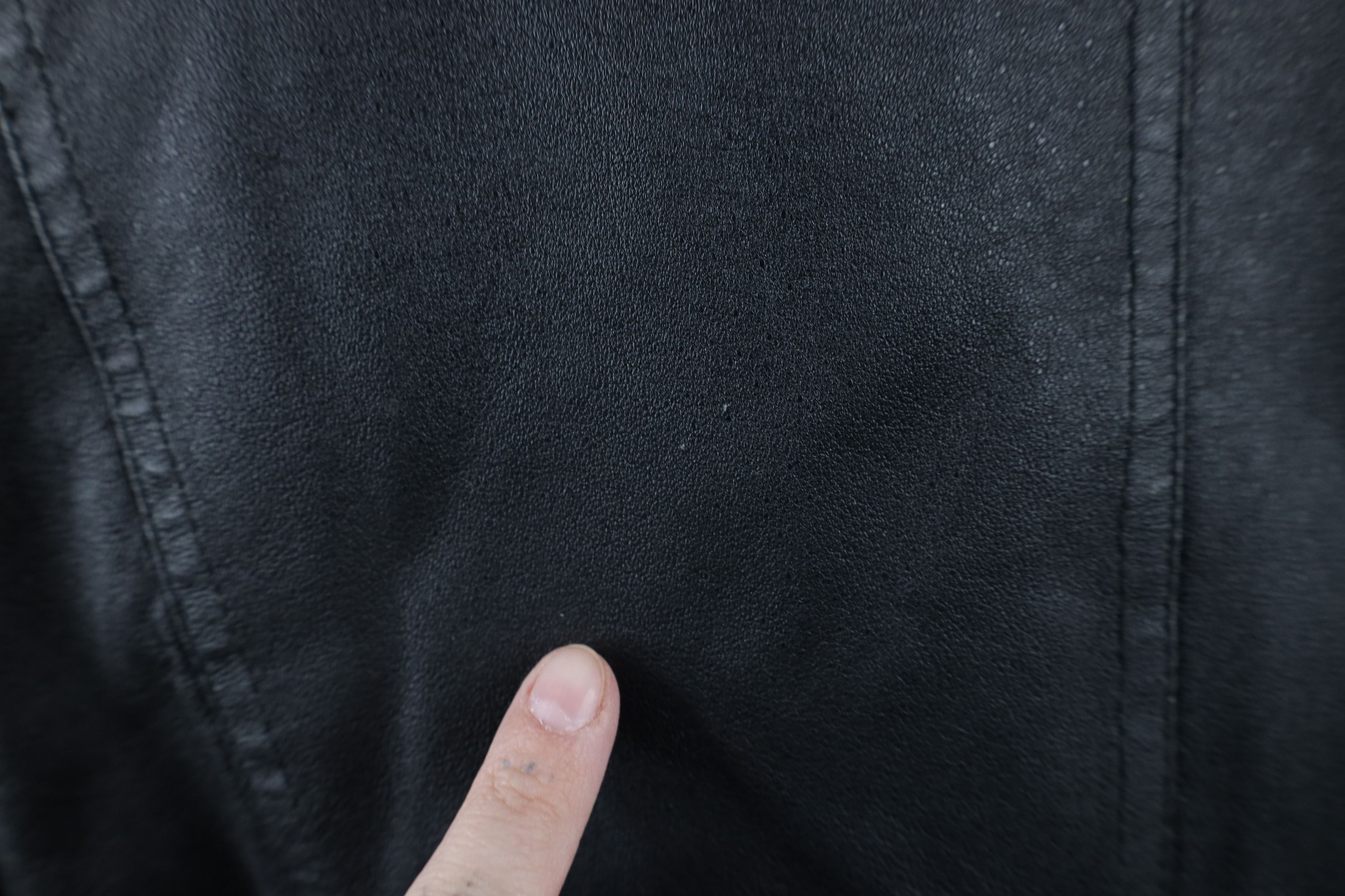 Vintage Vintage 90s Streetwear Leather Flight Bomber Jacket Black Size US M / EU 48-50 / 2 - 18 Thumbnail