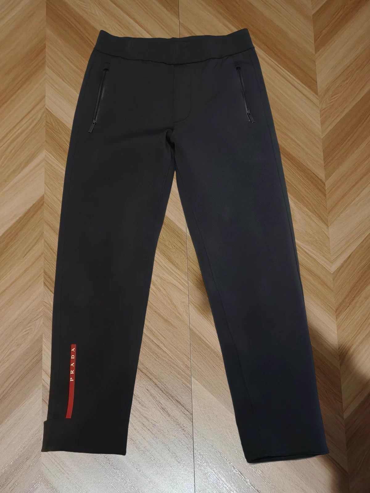 Prada Prada Men's M Almost New Track Pants Elastic Size US 35 - 1 Thumbnail