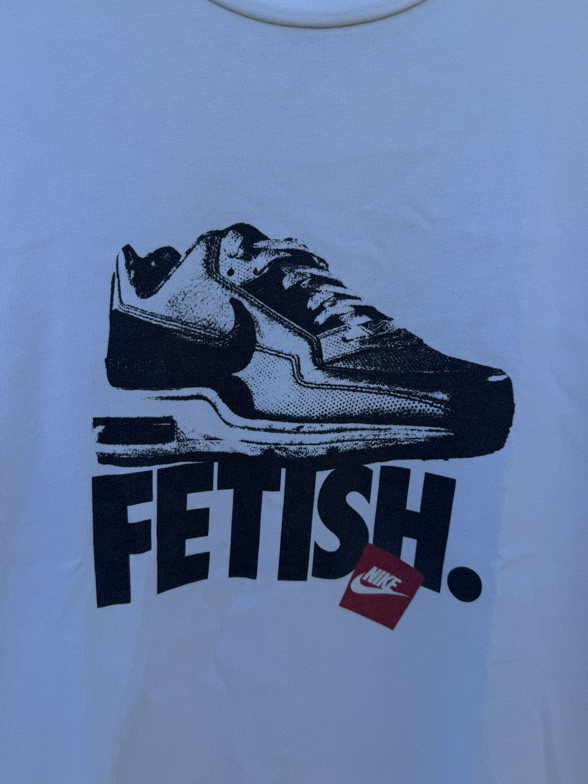 Nike × Vintage Y2K Nike Fetish Airmax vintage t-shirt tee sex porn tee Size US L / EU 52-54 / 3 - 7 Thumbnail