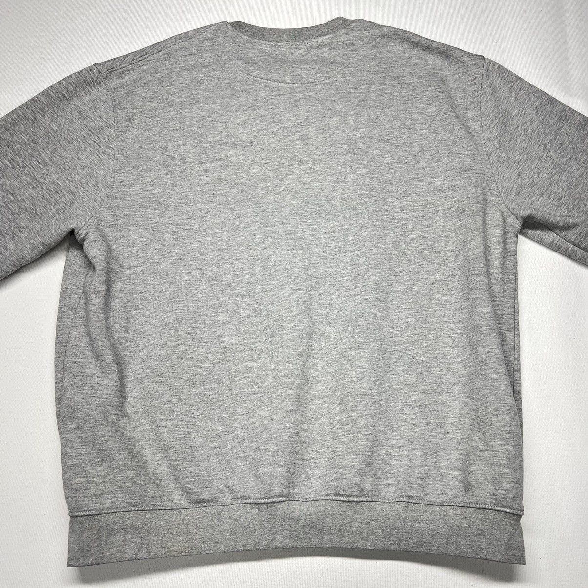 Nike × Vintage Nike Crewneck Grey Sweatshirt Mini Swoosh 90s Made In Turkey Size US XL / EU 56 / 4 - 12 Thumbnail