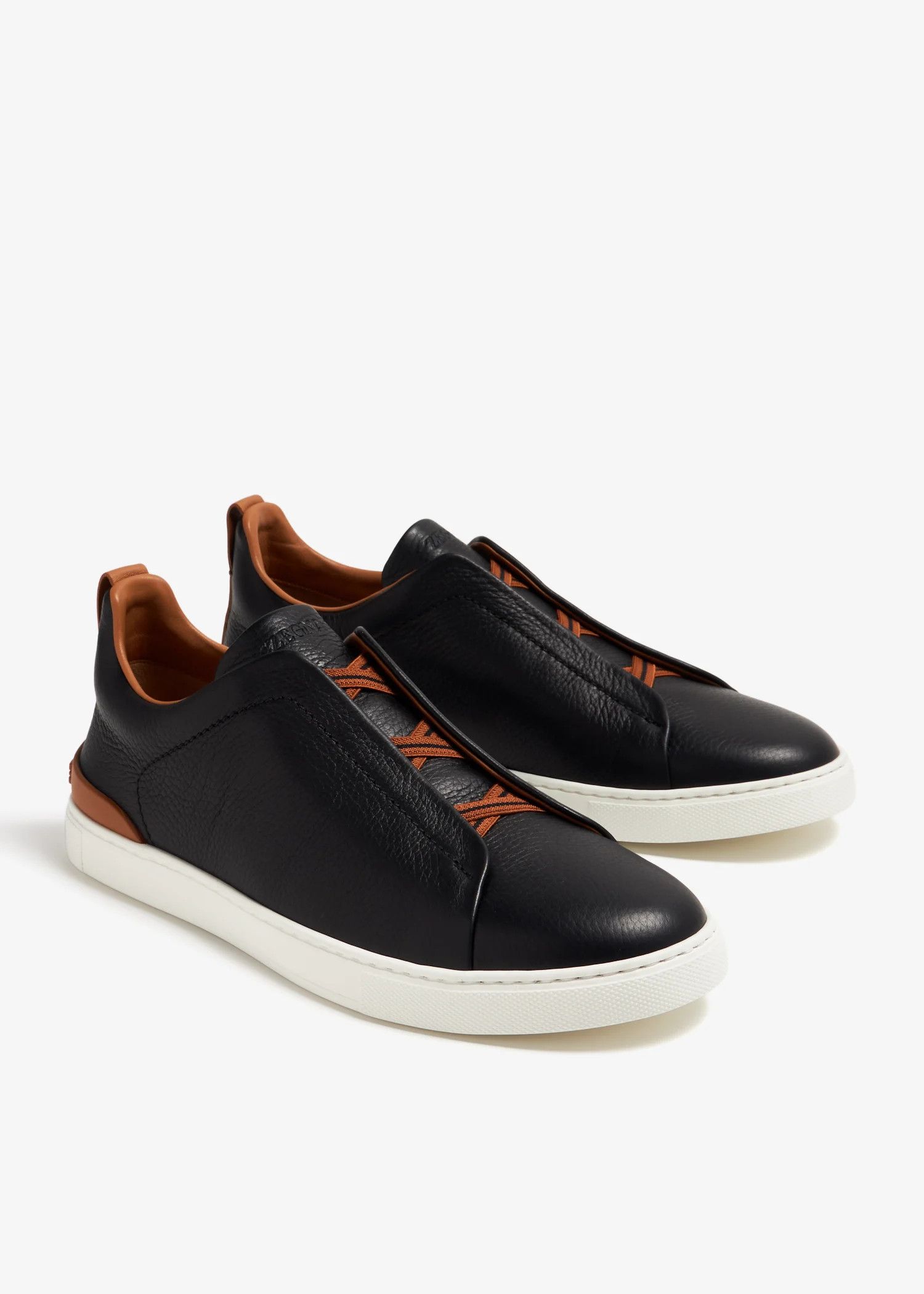 Ermenegildo Zegna o1s1rm0325 RLHCVO Triple Stitch™ Pelle di Cervo Sneakers Size US 10 / EU 43 - 5 Thumbnail