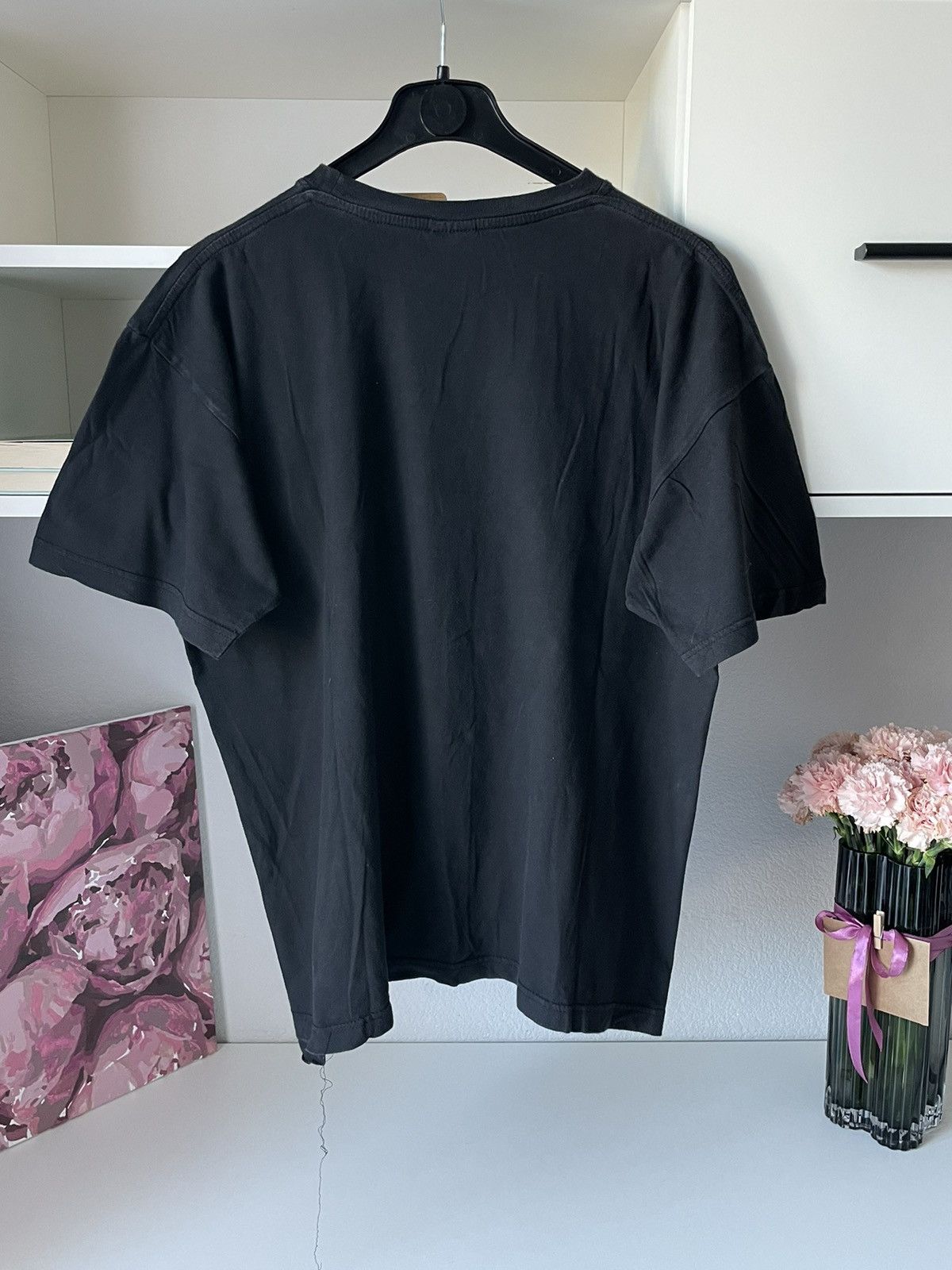 Vintage Crazy Y2K Vintage “Sex Porno Skeleton Slowly” T- Shirt Humor Size US L / EU 52-54 / 3 - 8 Thumbnail