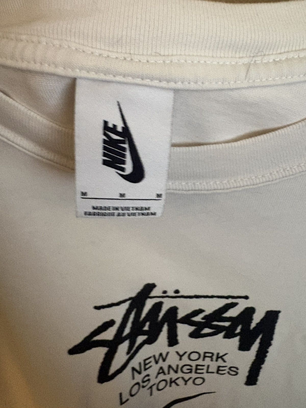 Nike × Stussy Nike x stussy world tour tee Size US M / EU 48-50 / 2 - 4 Thumbnail